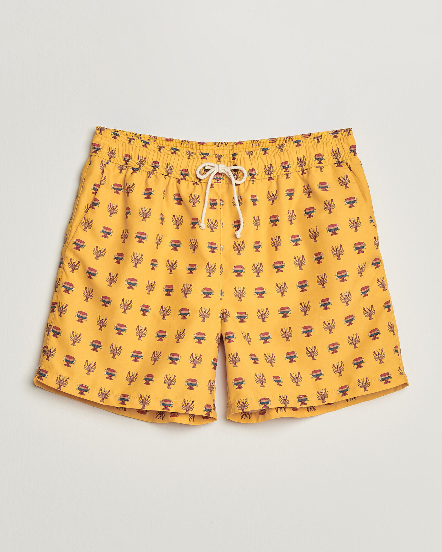 Mies | Uimahousut | Ripa Ripa | Printed Swimshorts Yellow