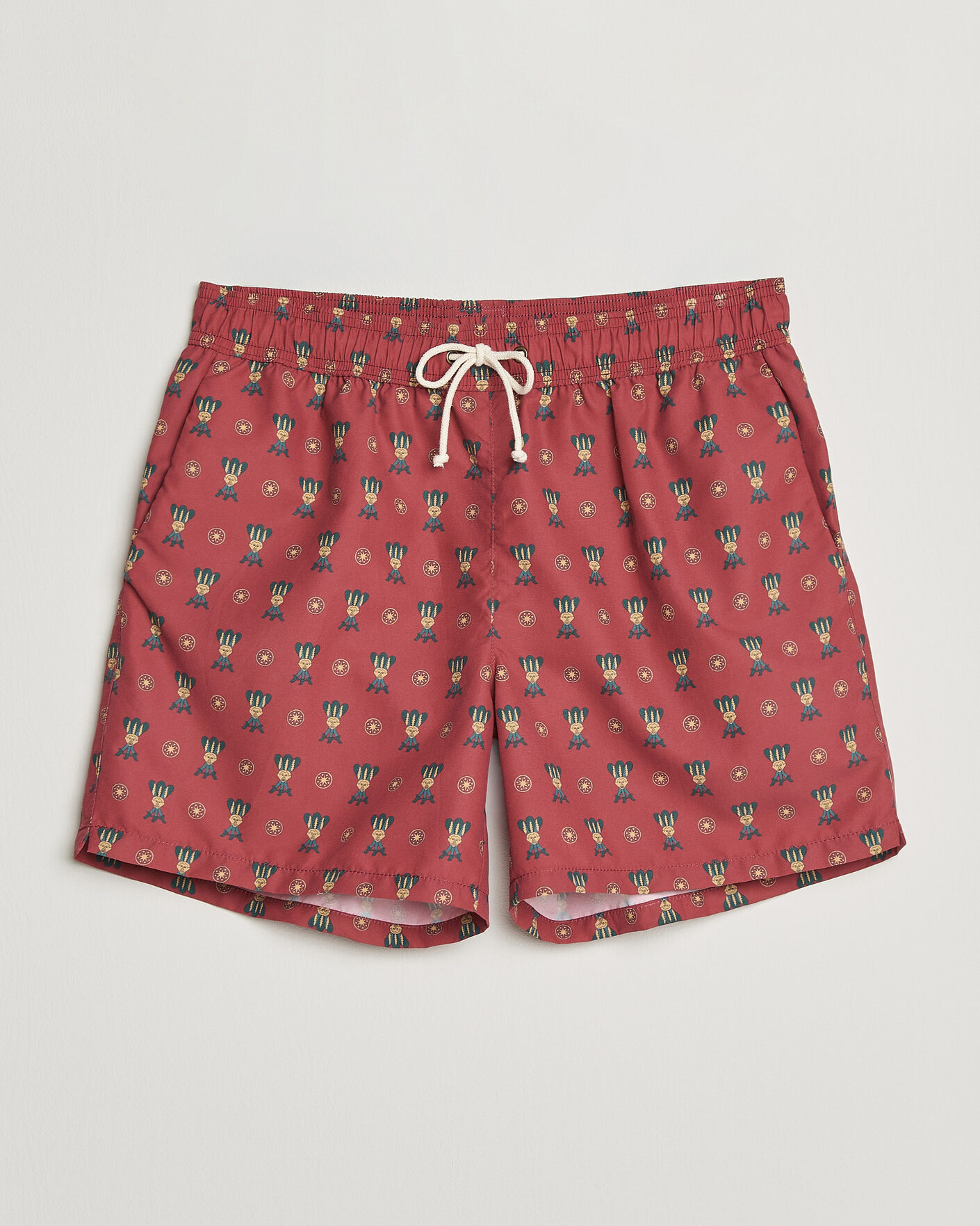 Mies | Uimahousut | Ripa Ripa | Printed Swimshorts Red
