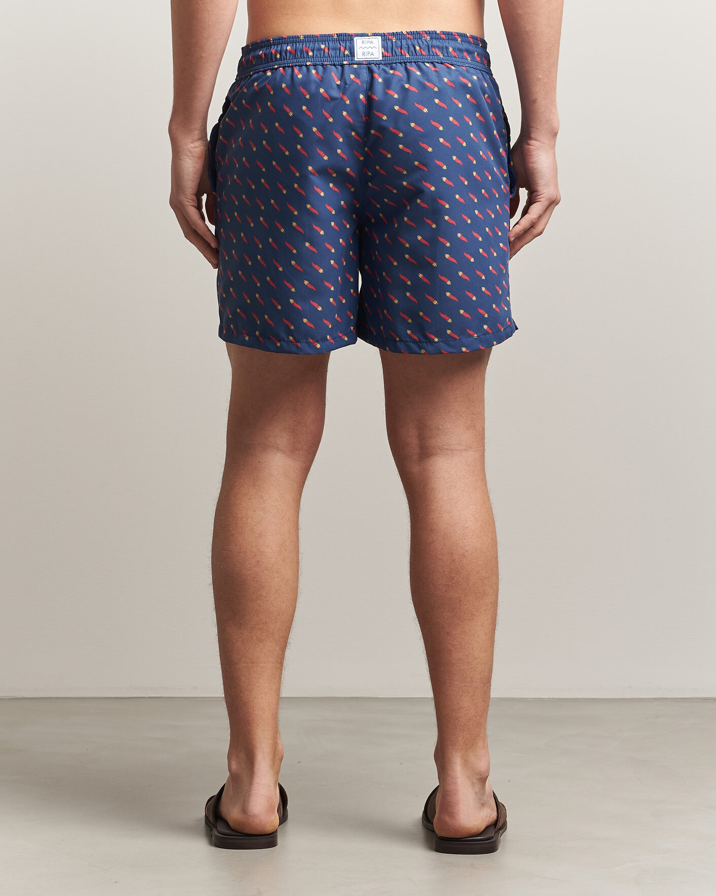 Mies | Uimahousut | Ripa Ripa | Printed Swimshorts Blue