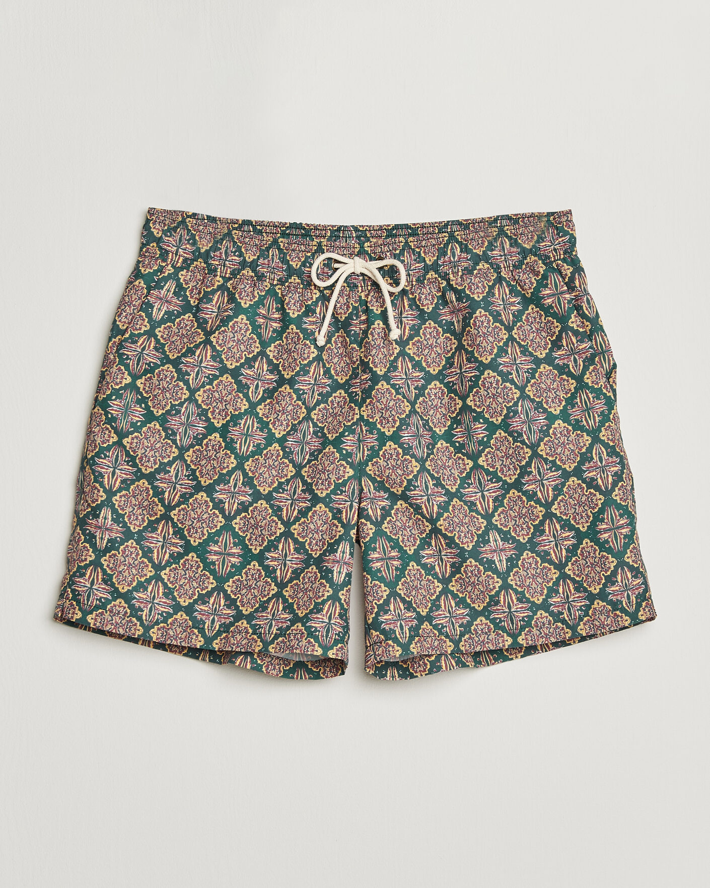 Mies | Ripa Ripa Printed Swimshorts Green/Red | Ripa Ripa | Printed Swimshorts Green/Red