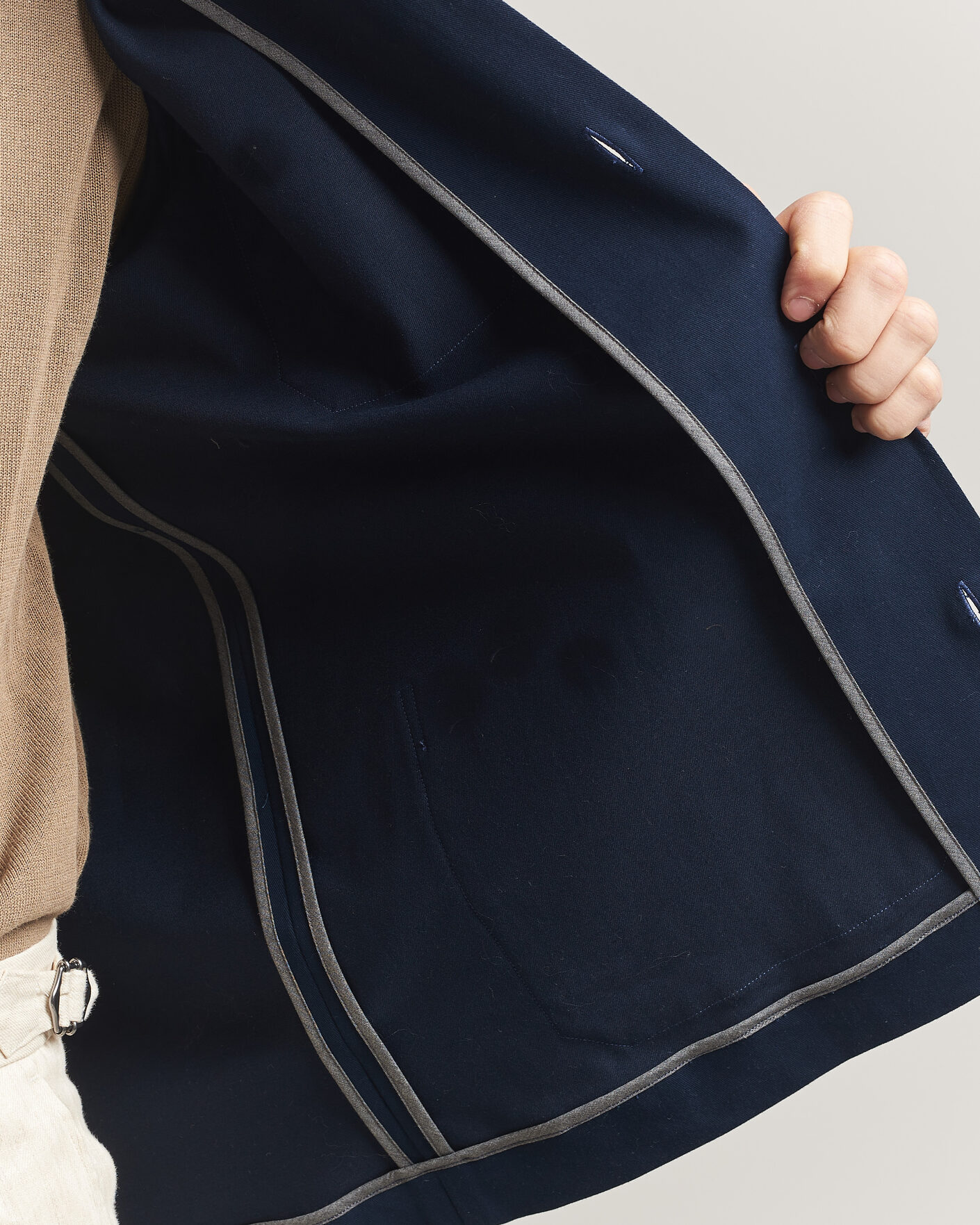 Mies | Takit | Grigio | Cotton Chore Jacket Navy