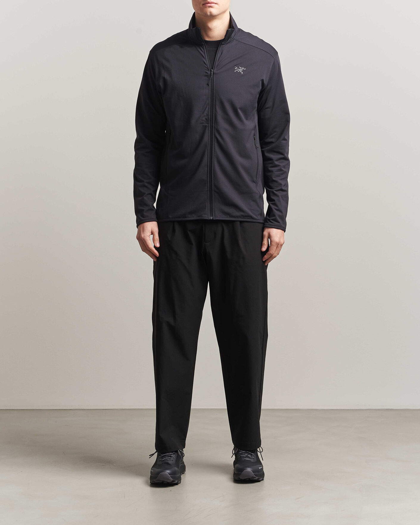 Mies | Puserot | Arc'teryx | Kyanite Lightweight Full Zip Black