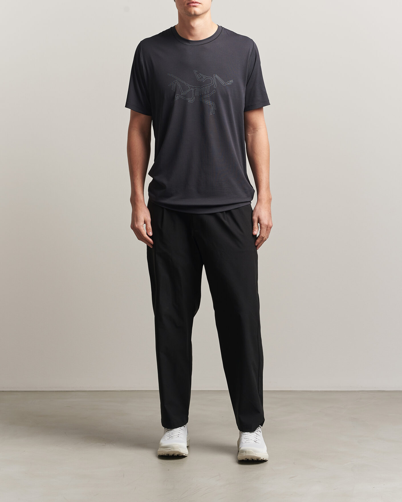 Mies | T-paidat | Arc'teryx | Cormac Bird Logo Crew Neck T-Shirt Black