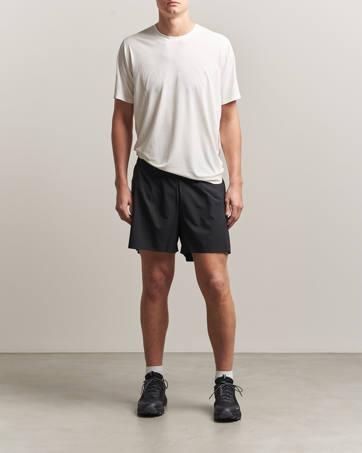 Mies | T-paidat | Arc'teryx | Cormac Bird Logo Crew Neck T-Shirt Arctic Silk