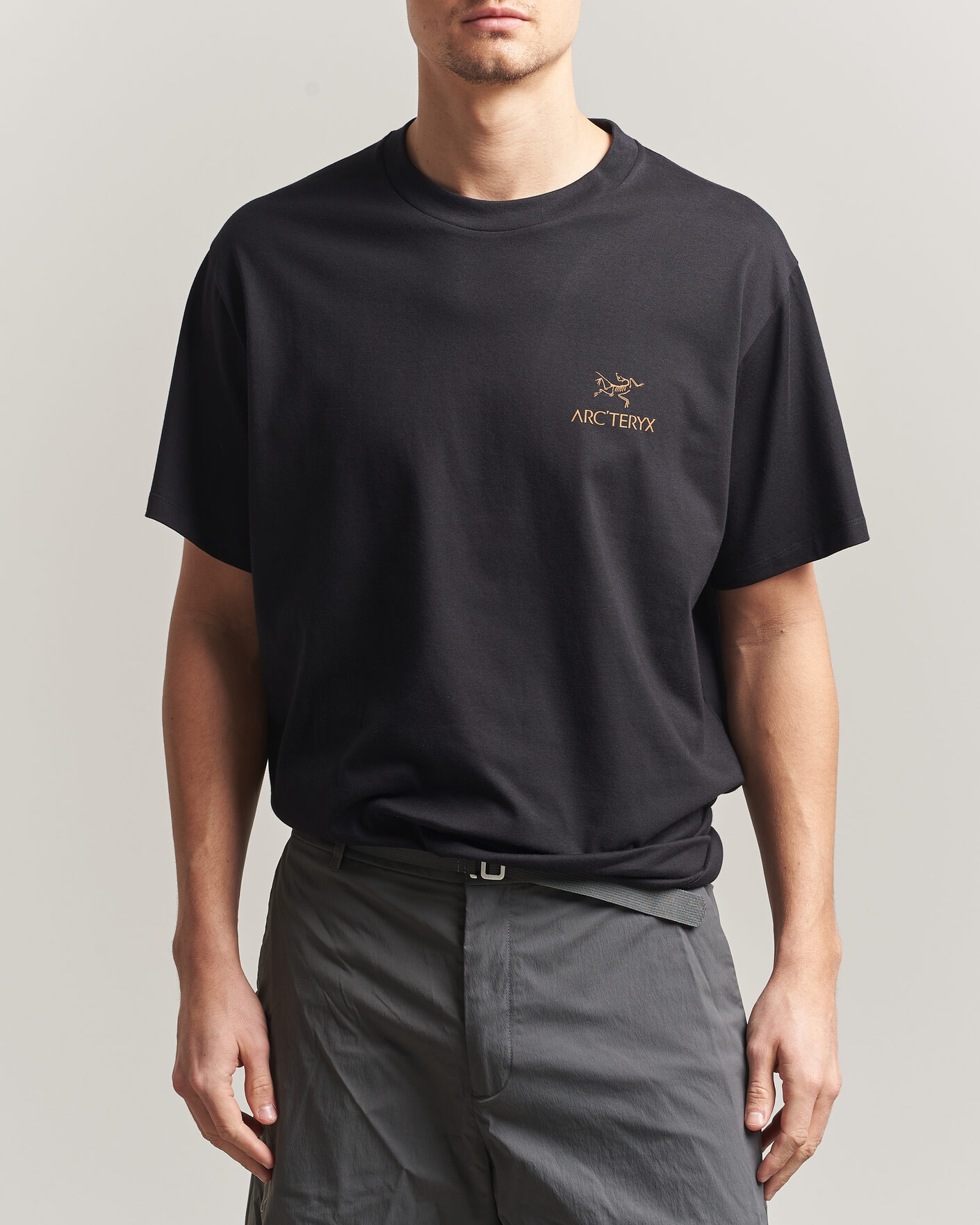 Mies | T-paidat | Arc'teryx | Kragg Cotton Bird Word T-Shirt Black