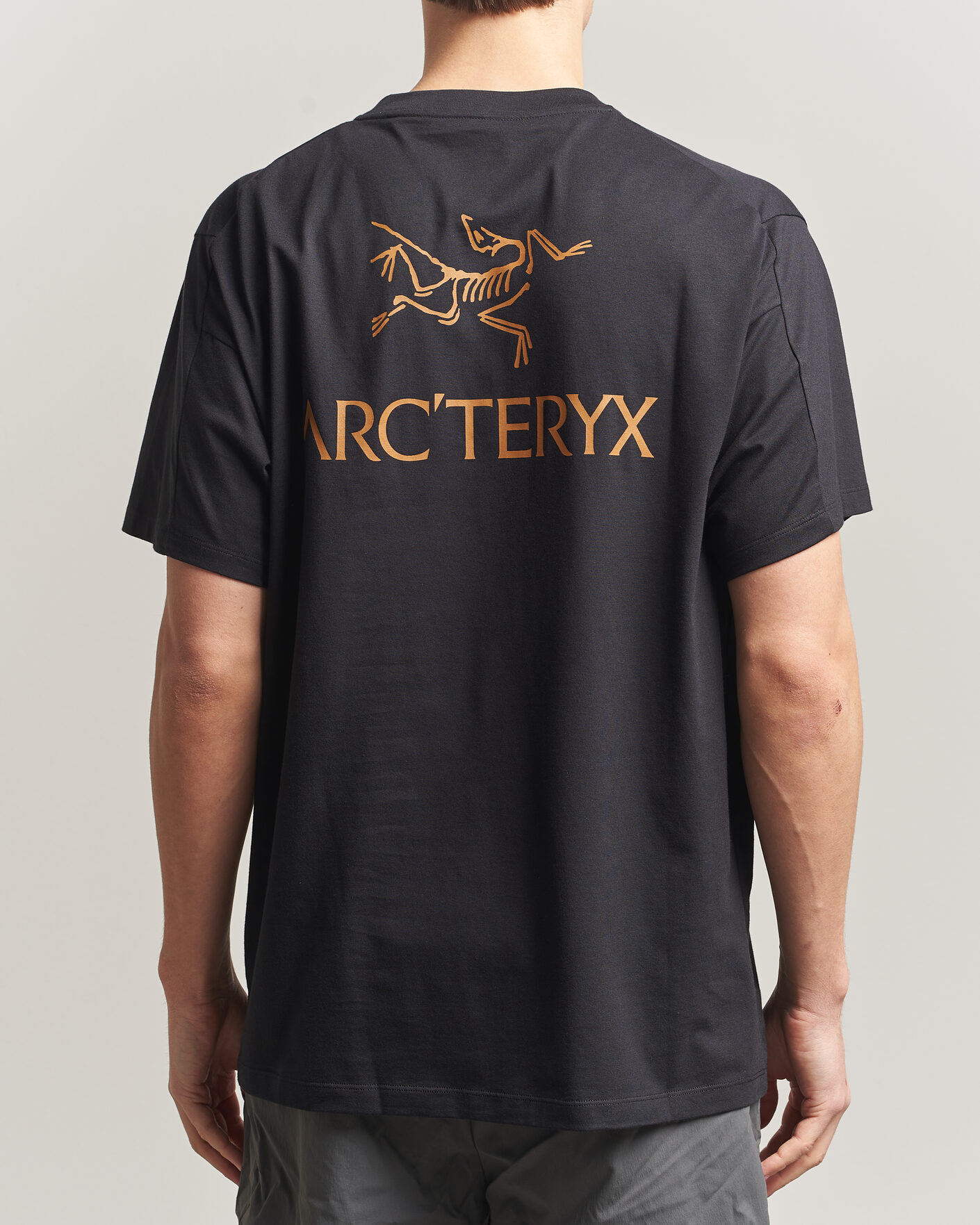 Mies | T-paidat | Arc'teryx | Kragg Cotton Bird Word T-Shirt Black