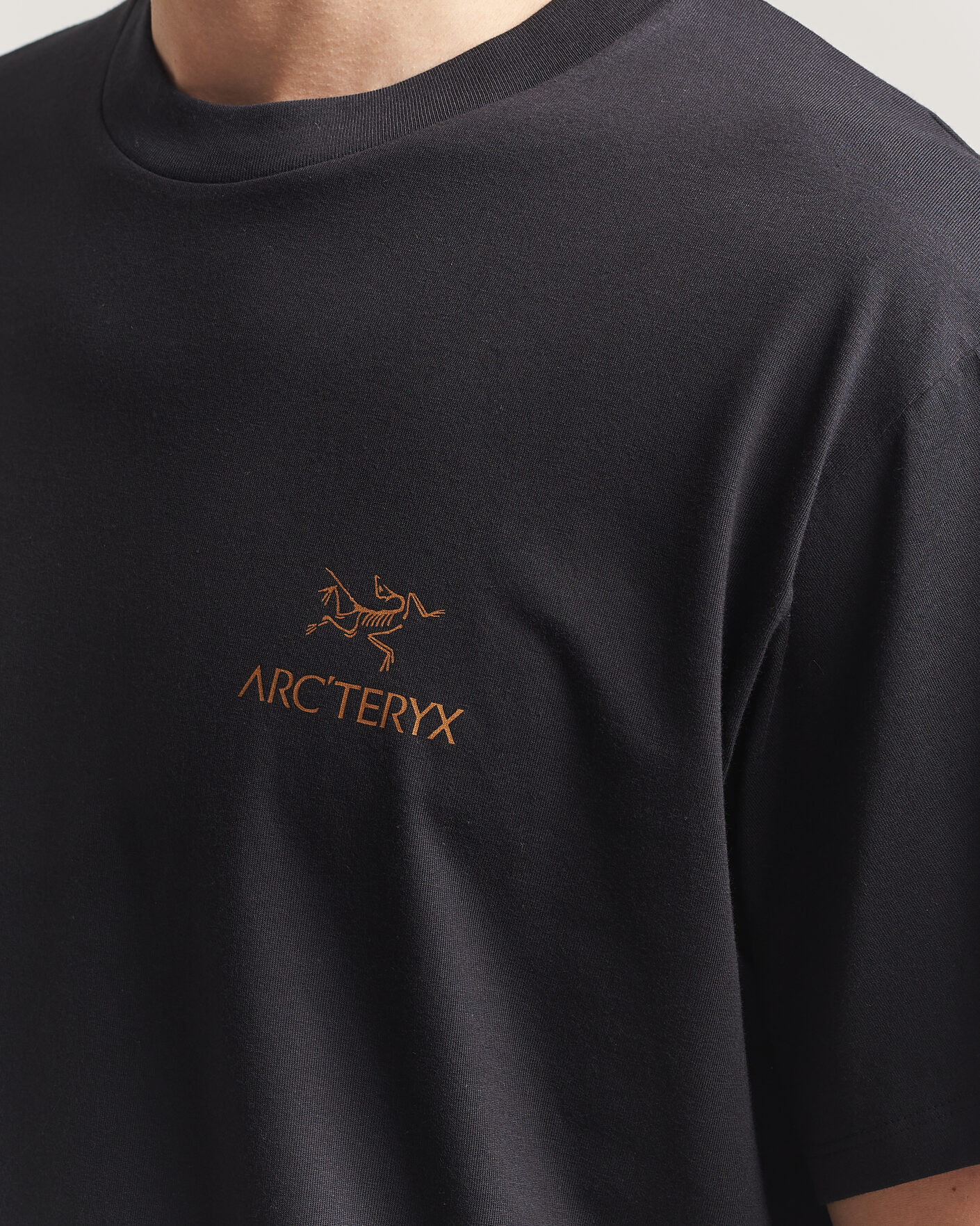 Mies | T-paidat | Arc'teryx | Kragg Cotton Bird Word T-Shirt Black
