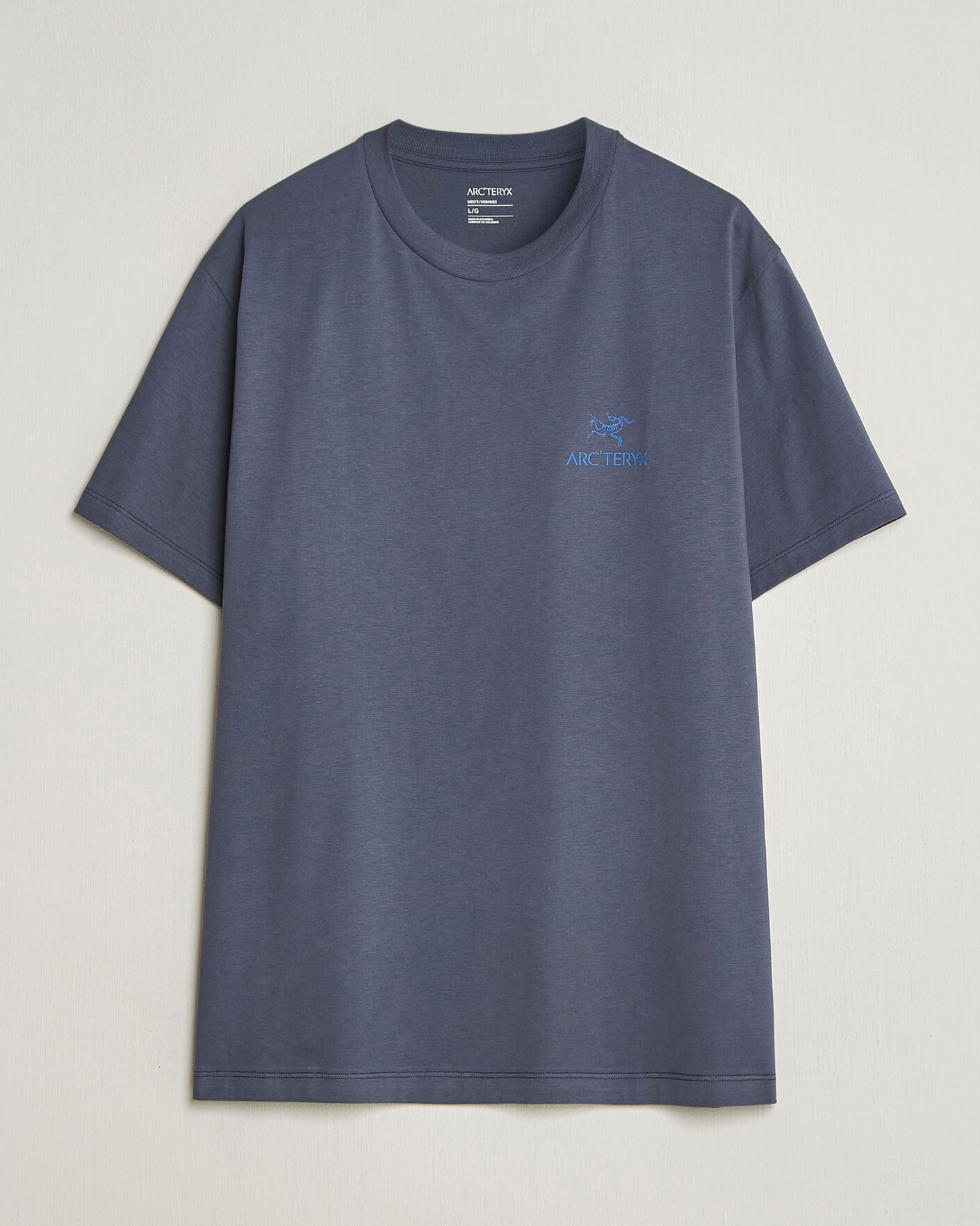 Mies | T-paidat | Arc'teryx | Kragg Cotton Bird Word T-Shirt Dark Stratus
