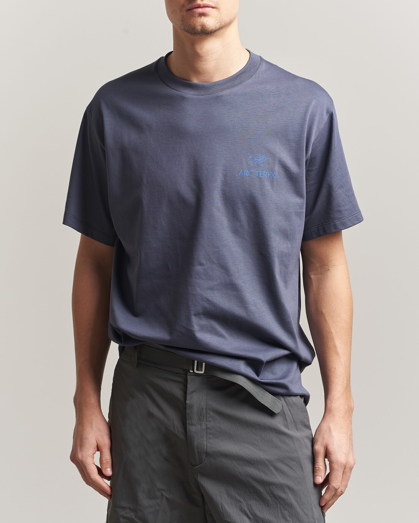 Mies | T-paidat | Arc'teryx | Kragg Cotton Bird Word T-Shirt Dark Stratus
