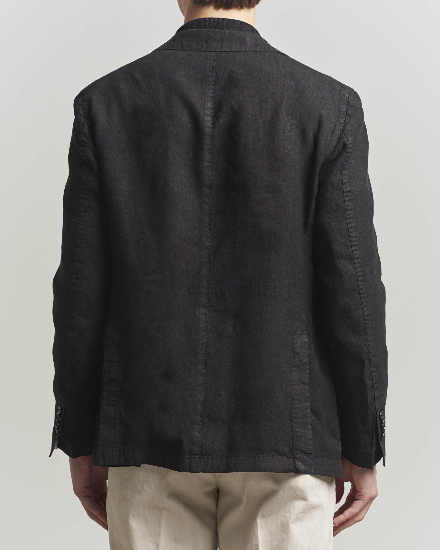 Mies | Pikkutakit | L.B.M. 1911 | Jack Regular Fit Linen Blazer Black