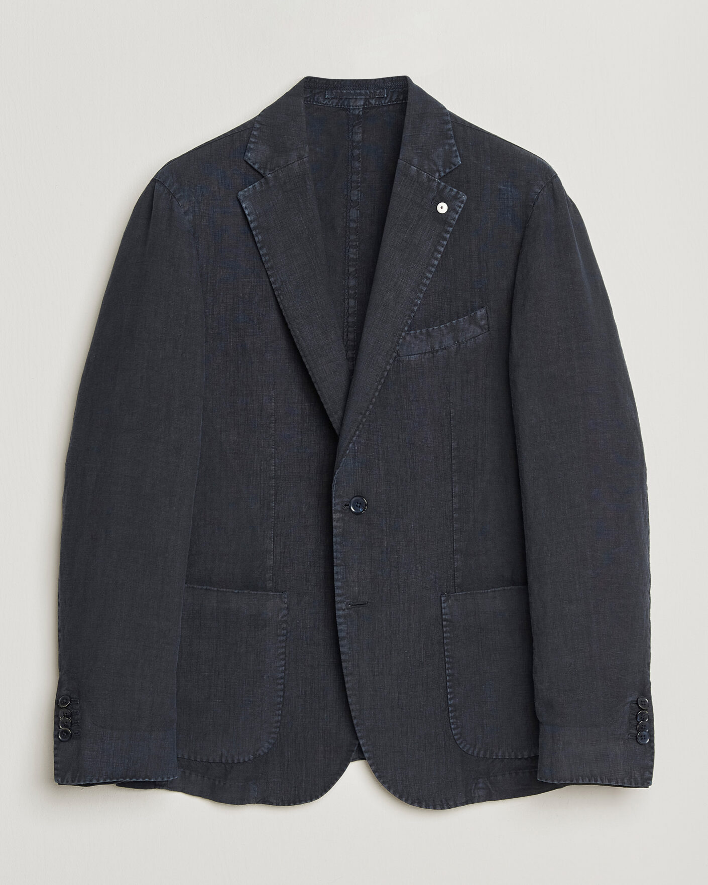 Mies | Pikkutakit | L.B.M. 1911 | Jack Regular Fit Linen Blazer Navy