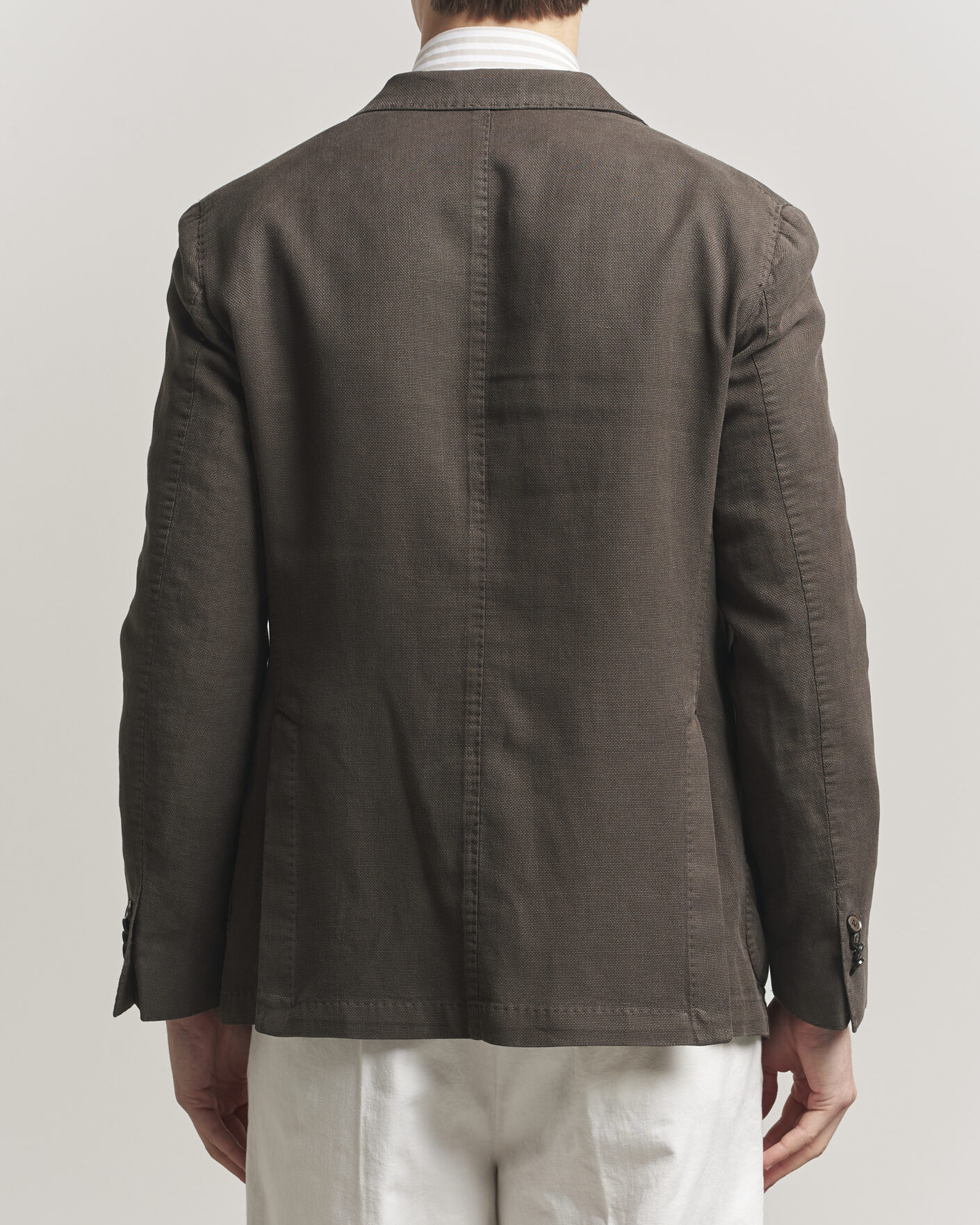 Mies | Pikkutakit | L.B.M. 1911 | Jack Regular Fit Structured Cotton Blazer Brown