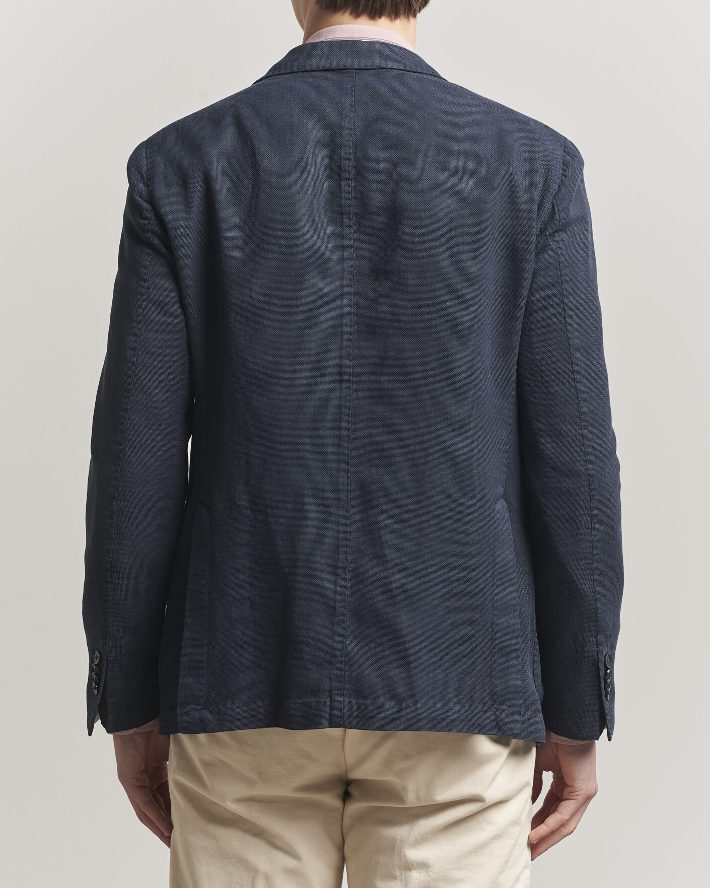 Mies | Pikkutakit | L.B.M. 1911 | Jack Regular Fit Structured Cotton Blazer Navy