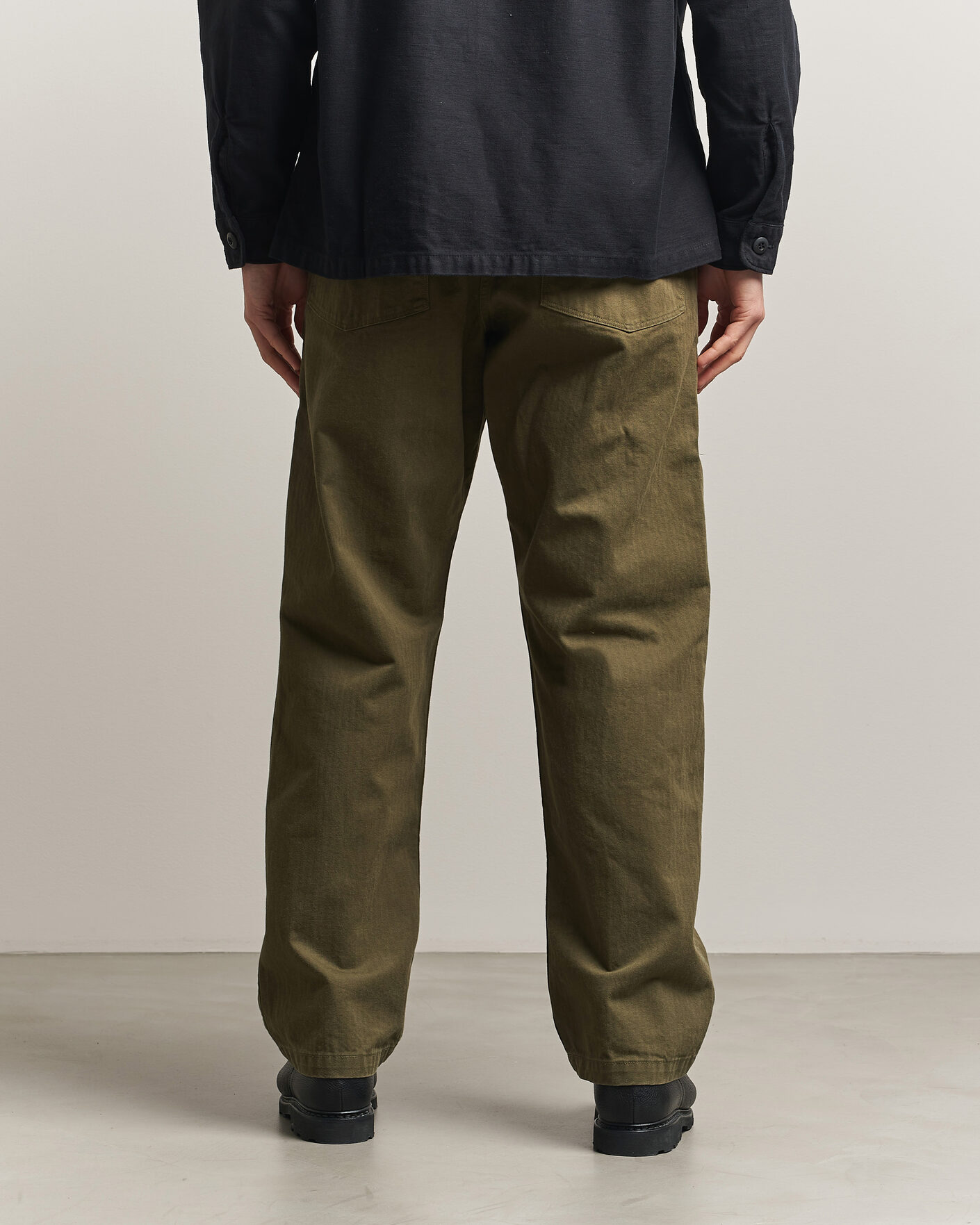 Mies | Housut | orSlow | Vintage Fit Herringbone Fatigue Pants Army Green