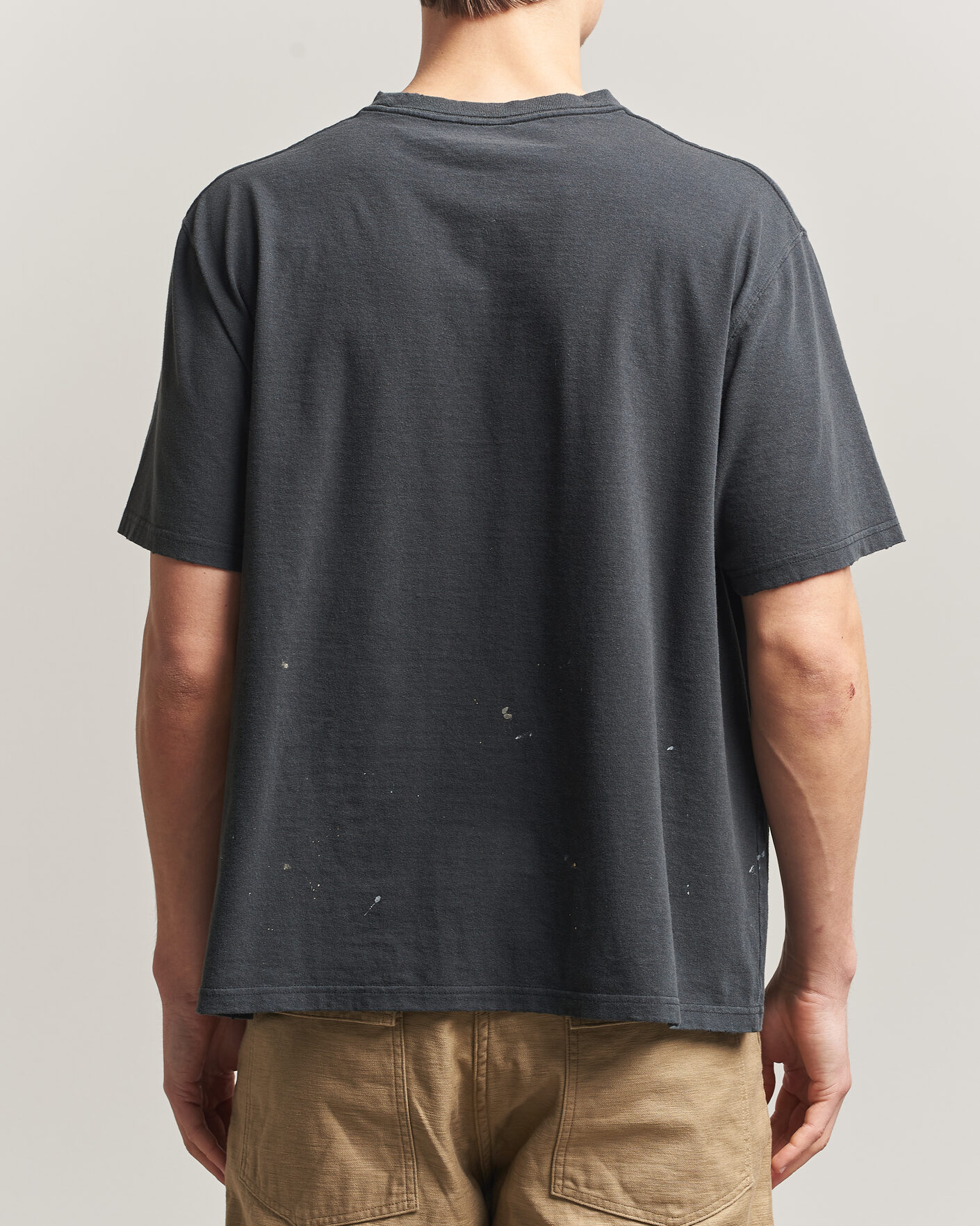 Mies | T-paidat | orSlow | Vintage Hawaiian Print T-Shirt Black