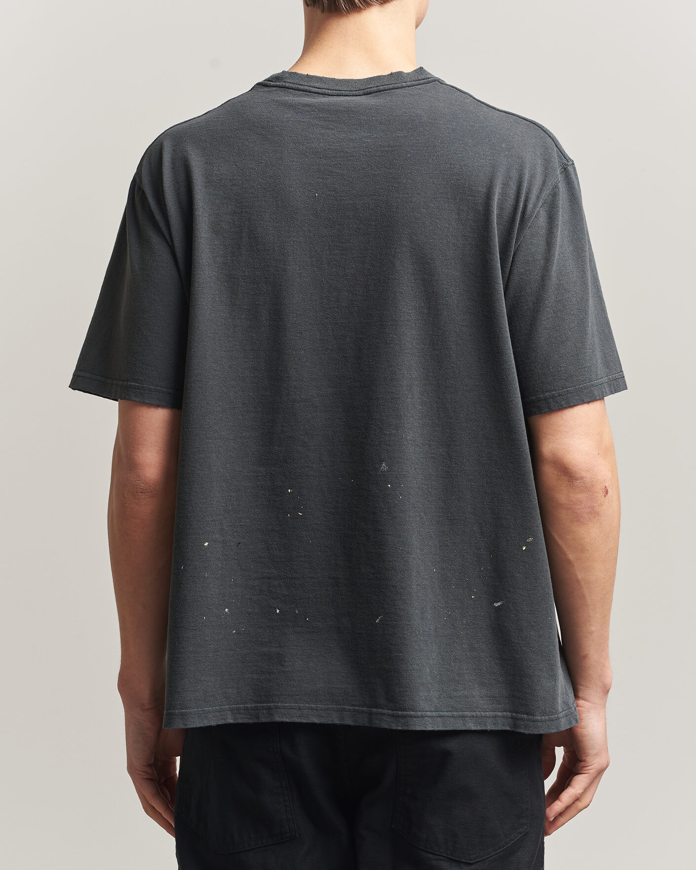 Mies | T-paidat | orSlow | Vintage Skull Print T-Shirt Black