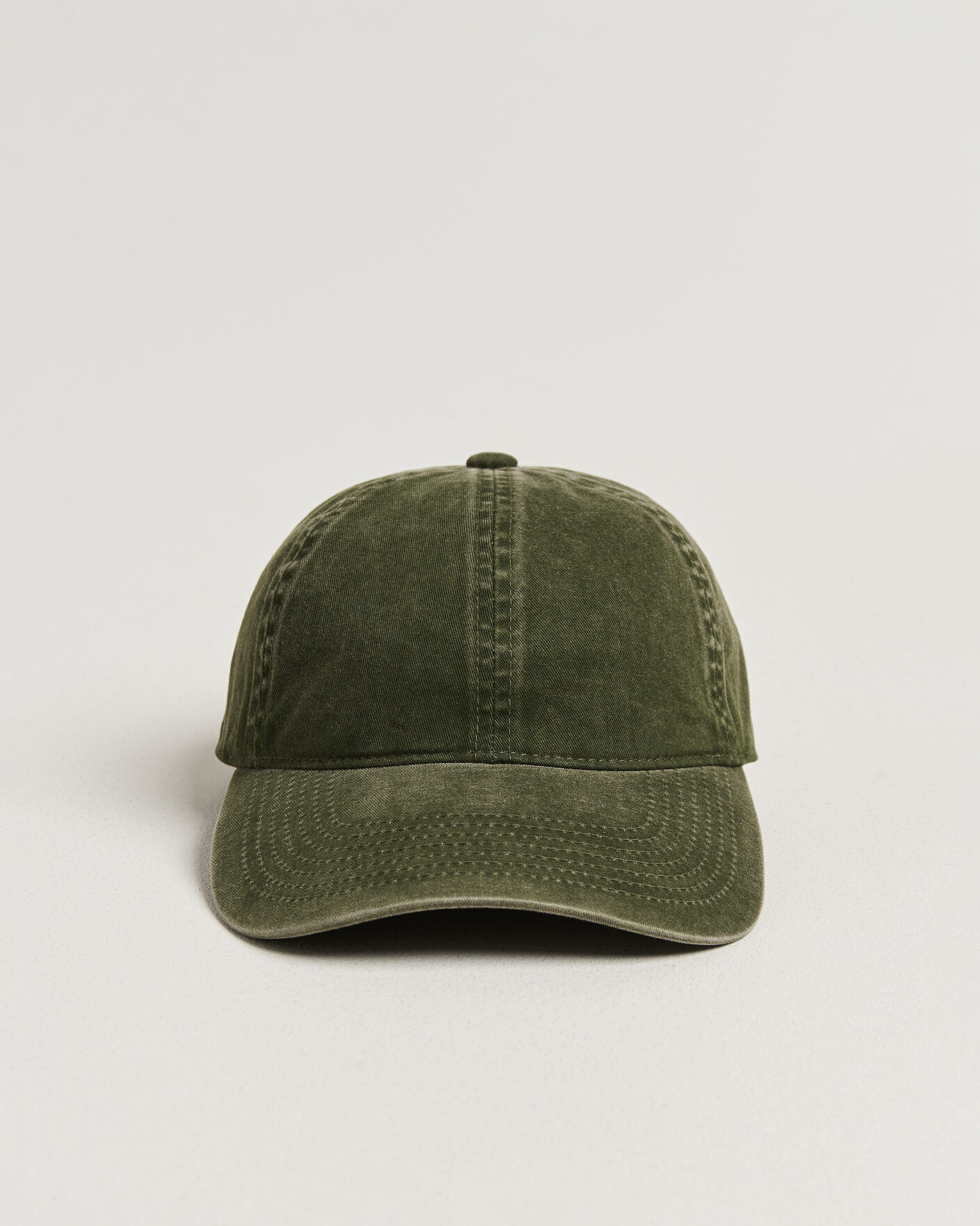 Mies | Päähineet | Varsity Headwear | Washed Cotton Baseball Cap Green