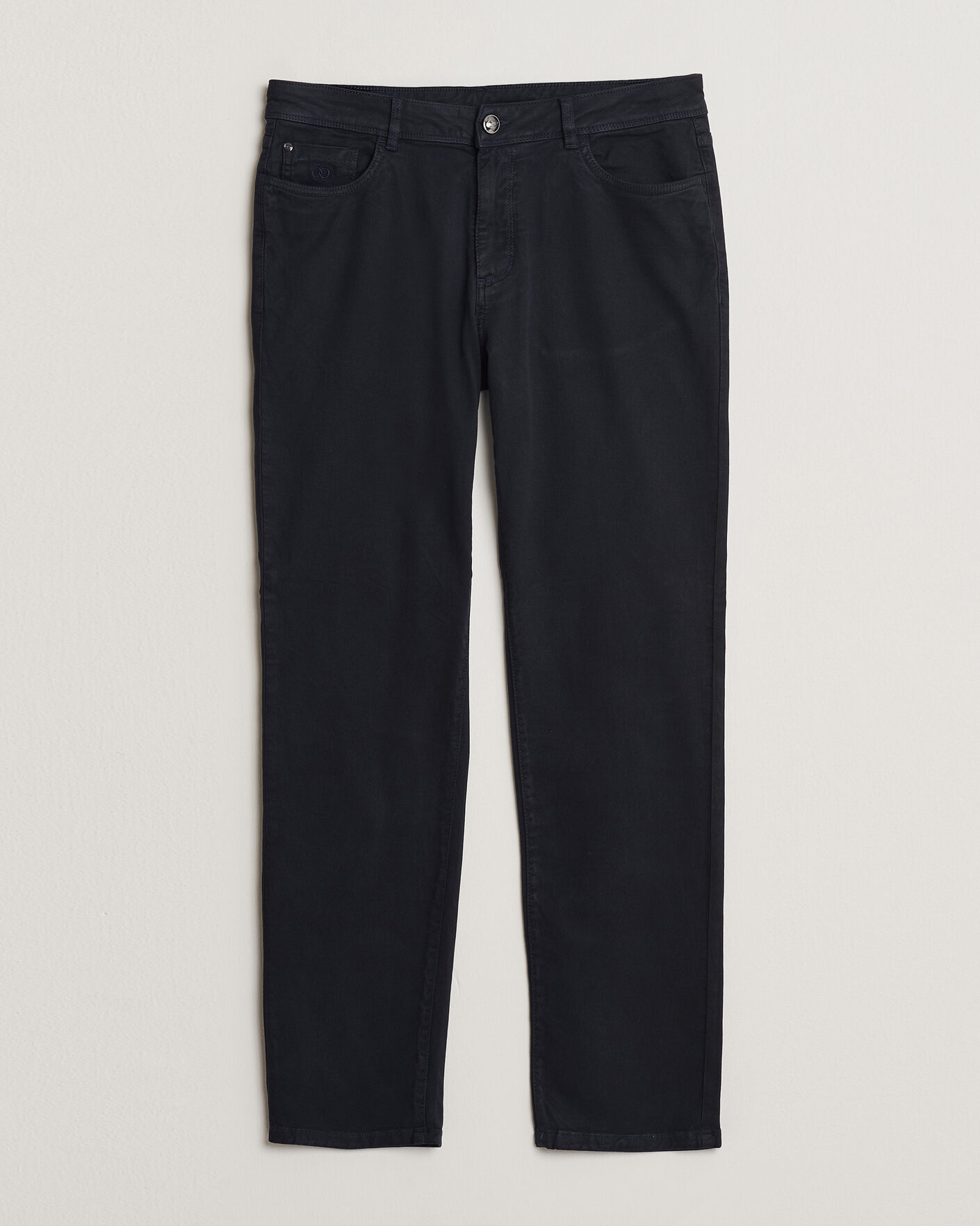 Mies | Housut | Oscar Jacobson | Slim Fit 5-Pocket Chino Navy