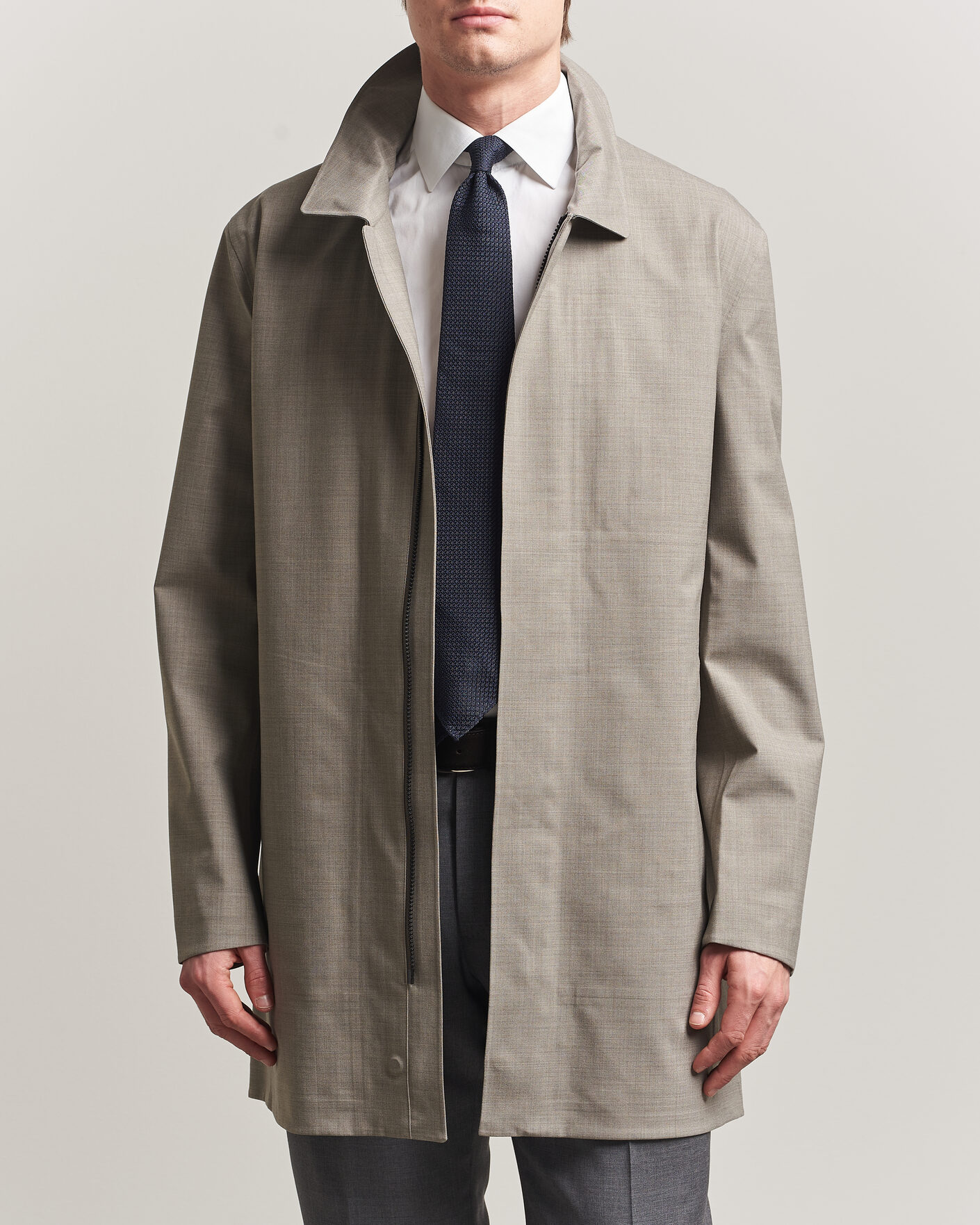Mies | Takit | UBR | Sky Fall Savile Wool Waterproof Coat Sand
