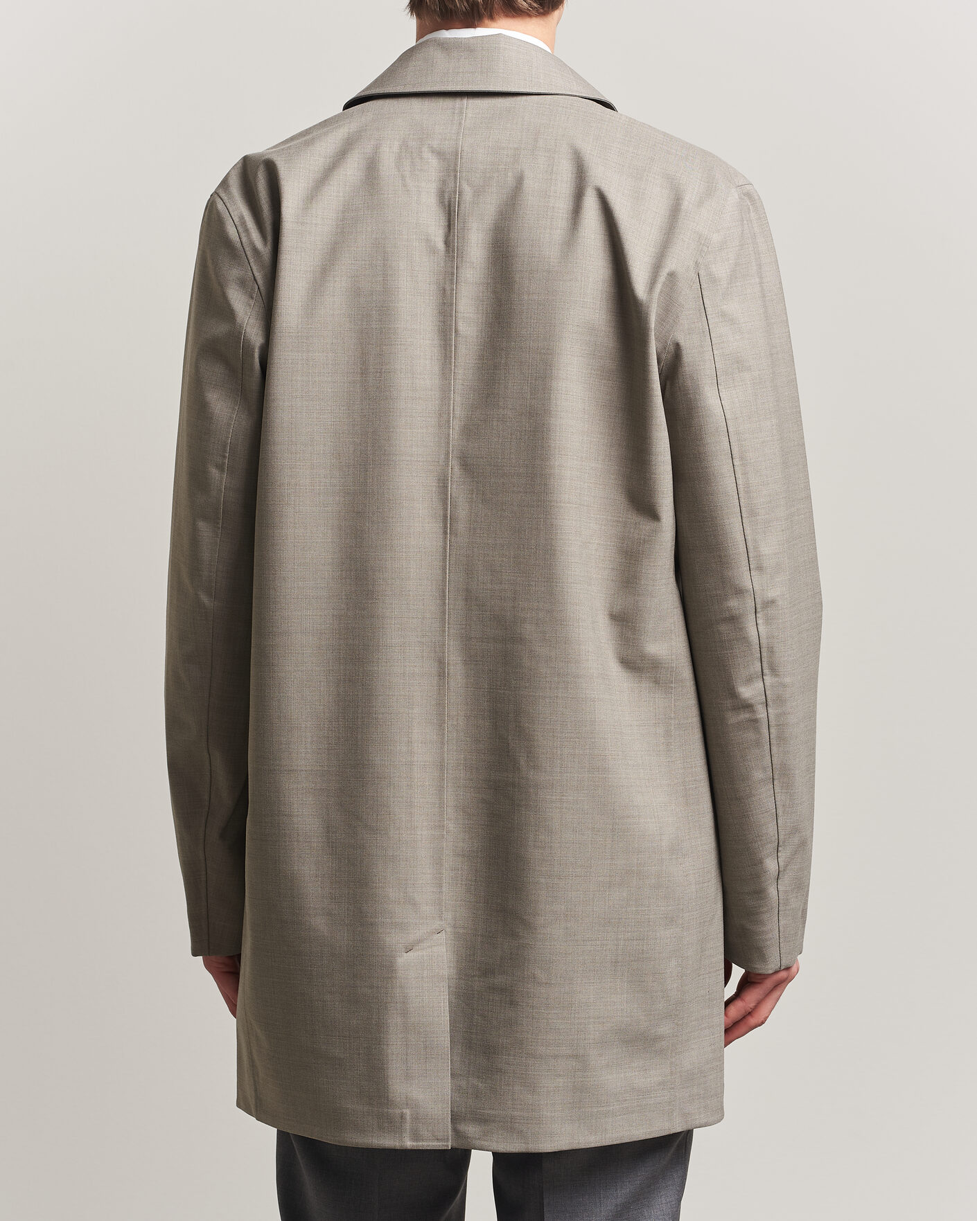 Mies | Takit | UBR | Sky Fall Savile Wool Waterproof Coat Sand