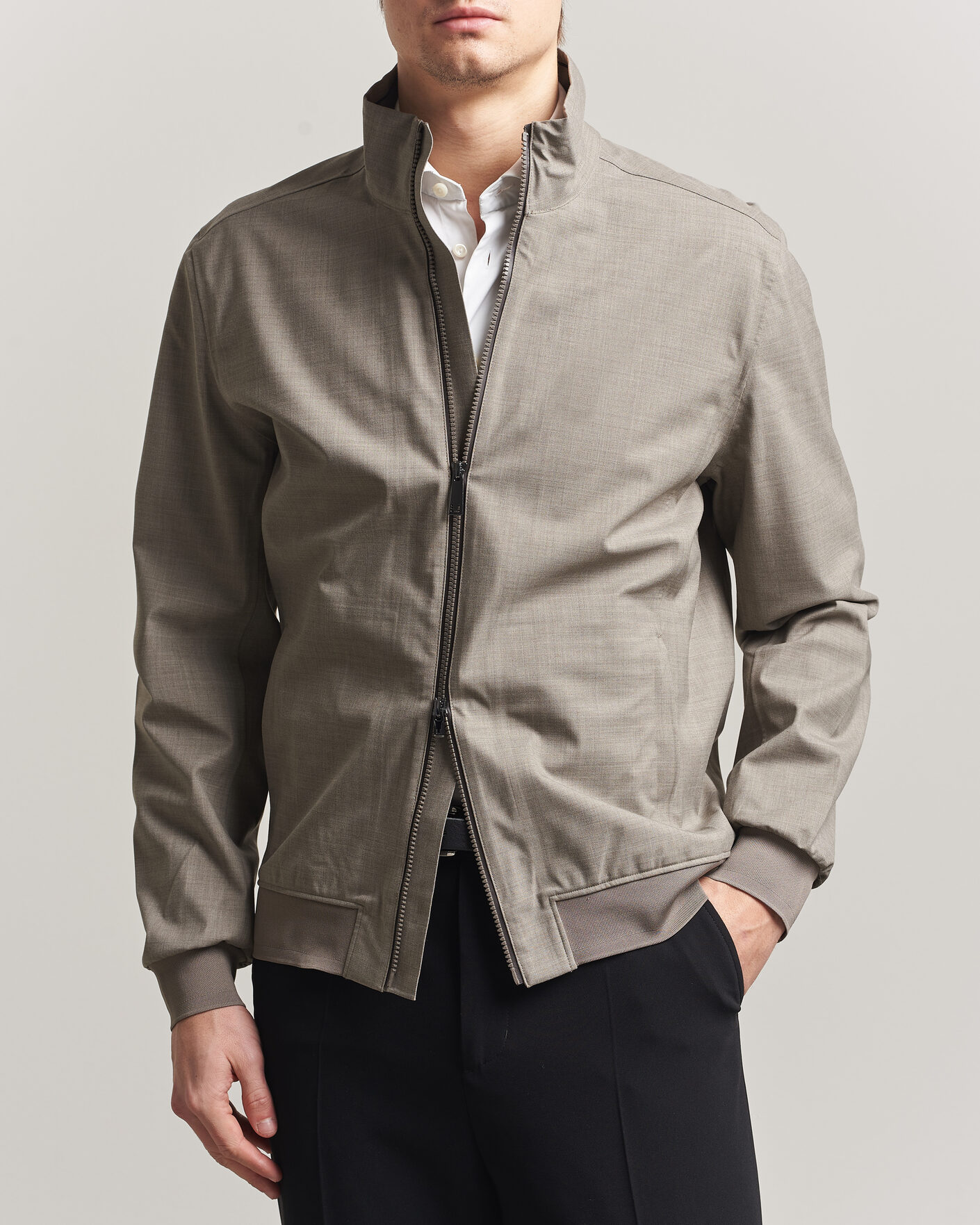 Mies | Takit | UBR | Bullet Delta Savile Wool Jacket Sand