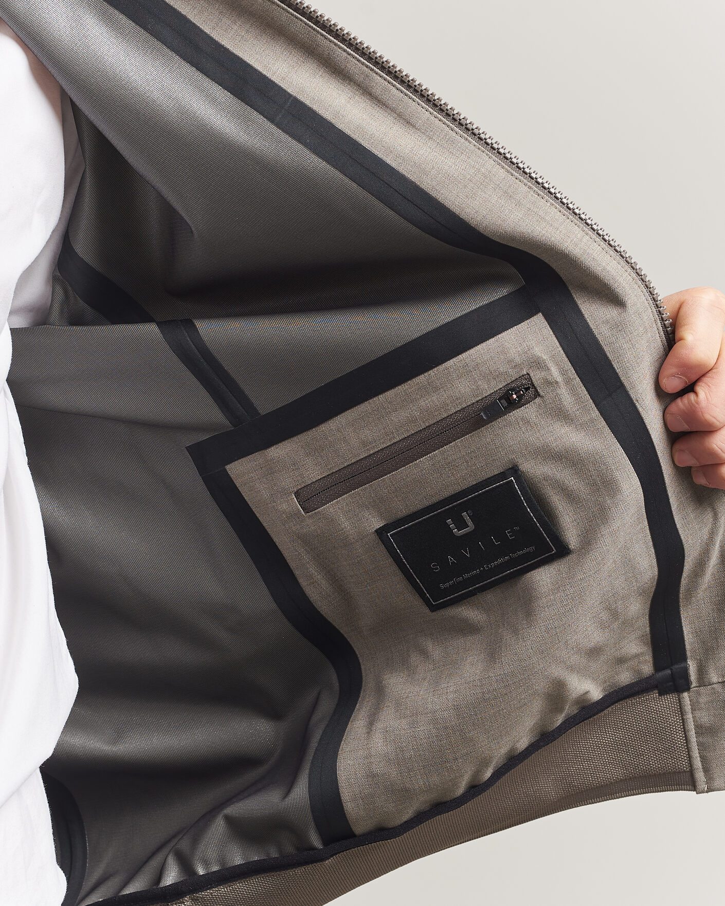 Mies | Takit | UBR | Bullet Delta Savile Wool Jacket Sand