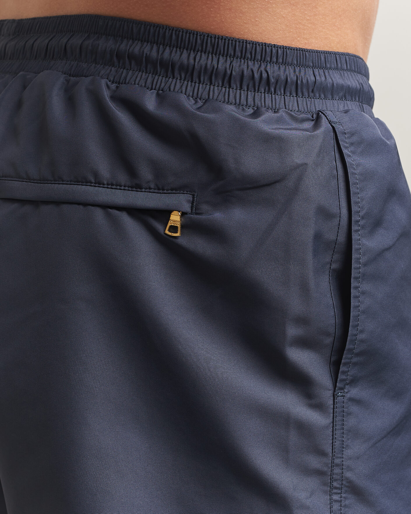 Mies | Uimahousut | Orlebar Brown | Boxer Solid Drawstring Swim Shorts Granite
