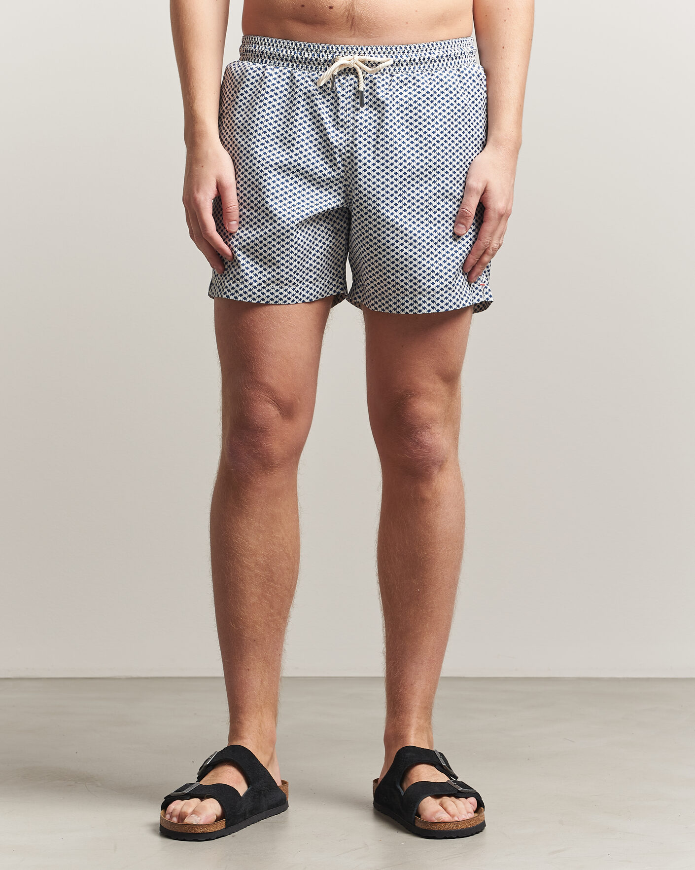 Mies | Uimahousut | Orlebar Brown | Boxer Modula Drawstring Swim Shorts Nova Blue