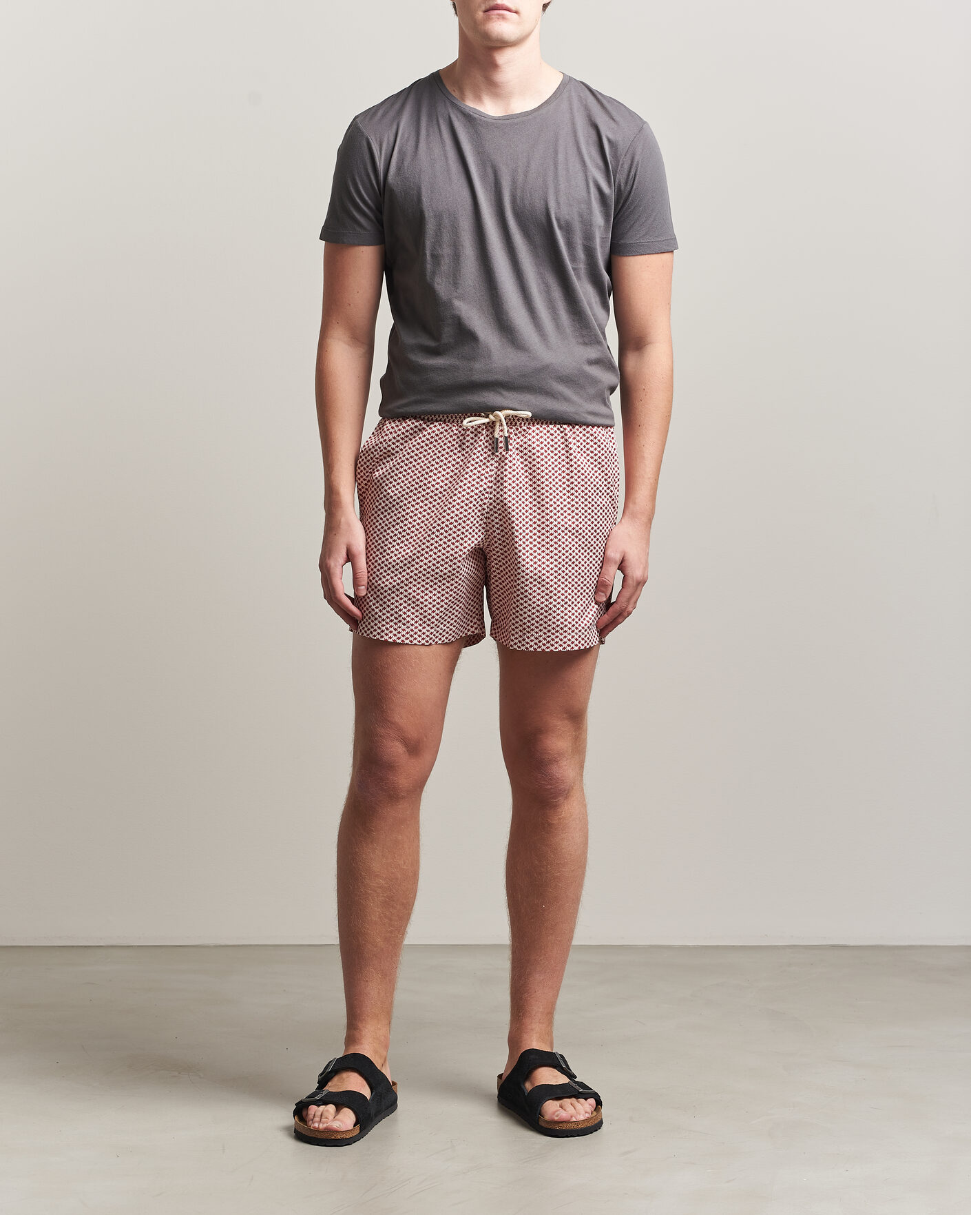 Mies | Uimahousut | Orlebar Brown | Boxer Modula Drawstring Swim Shorts Vermillion
