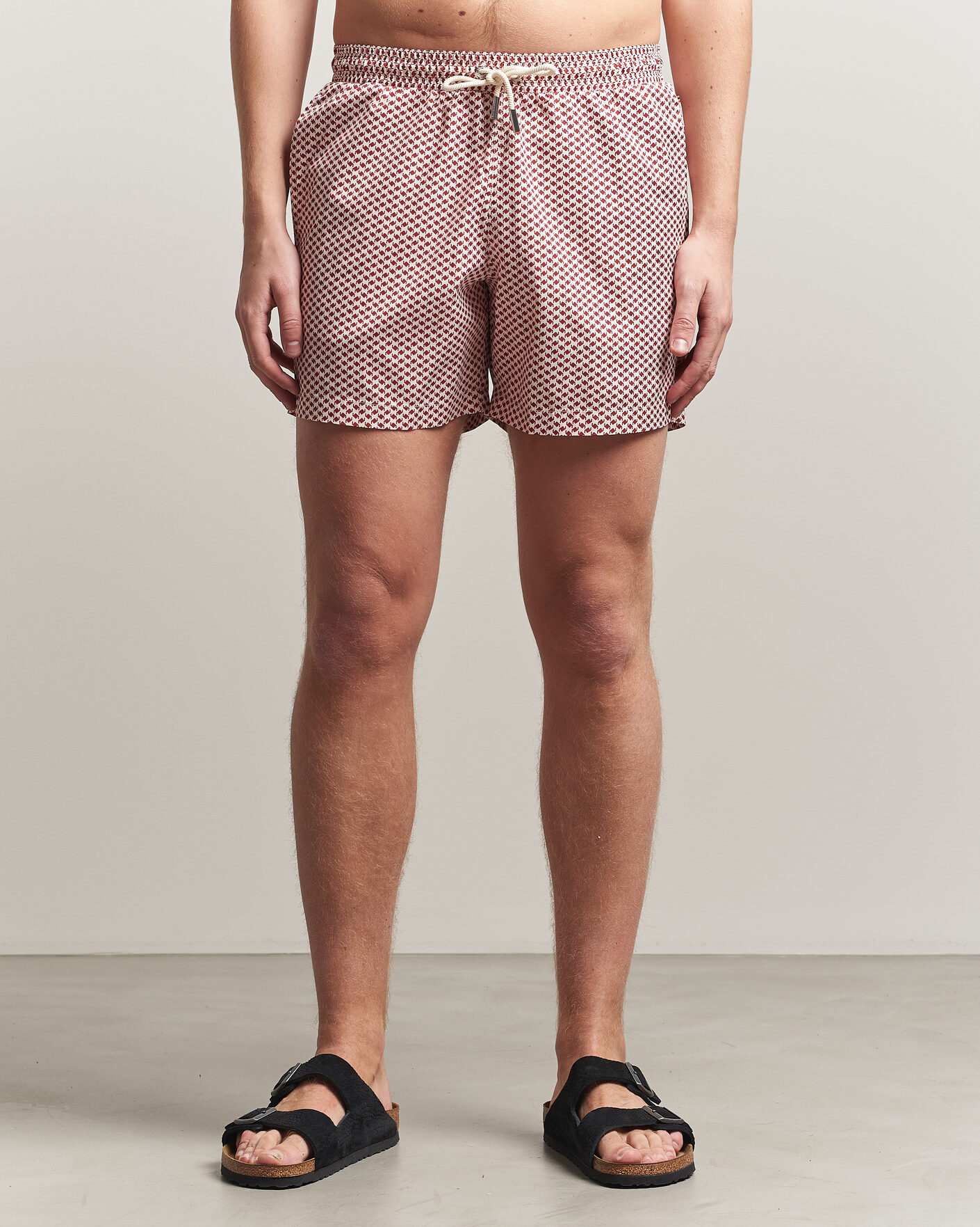 Mies | Uimahousut | Orlebar Brown | Boxer Modula Drawstring Swim Shorts Vermillion