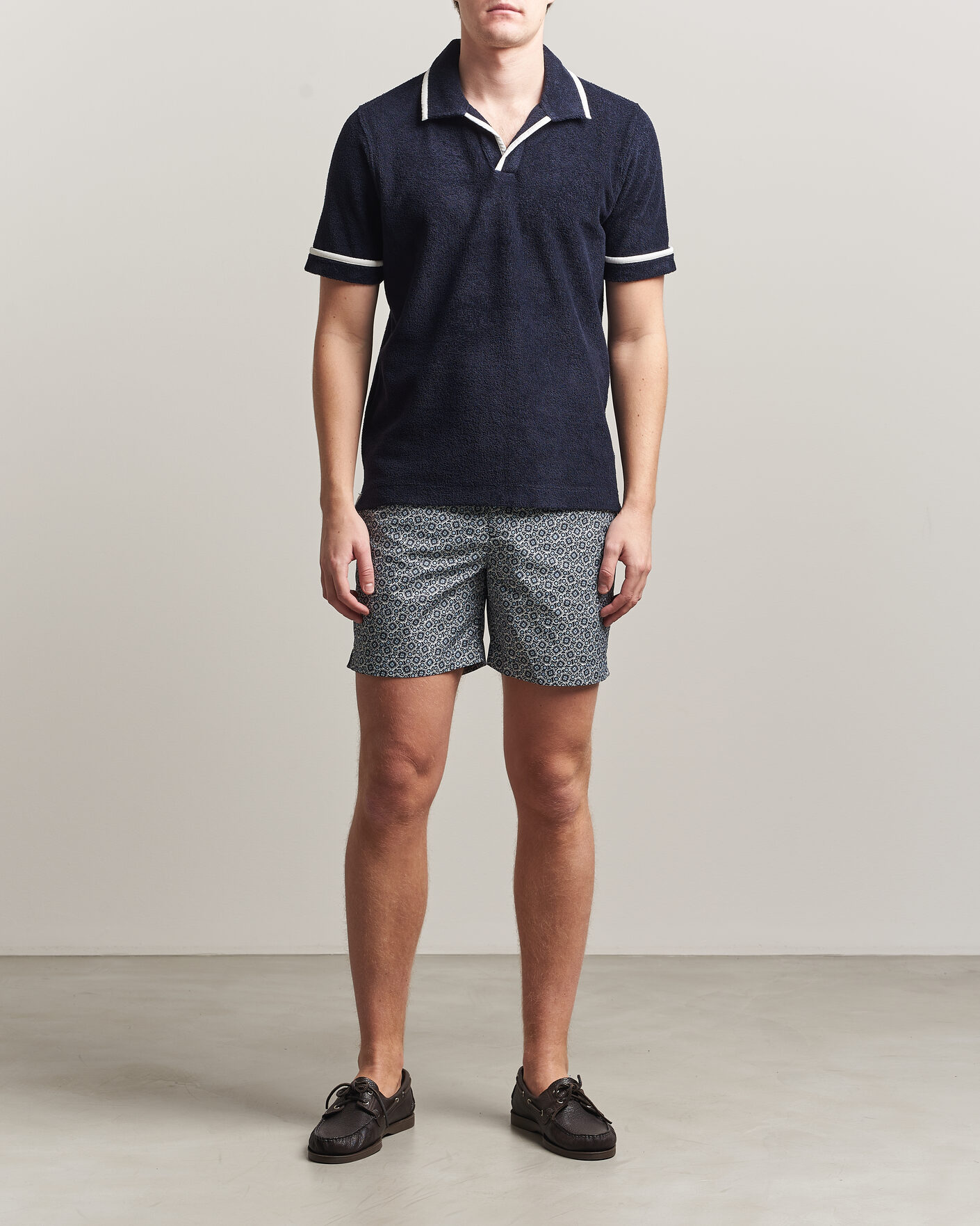 Mies | Uimahousut | Orlebar Brown | Bulldog Drawcord Petola Swim Shorts Night Iris