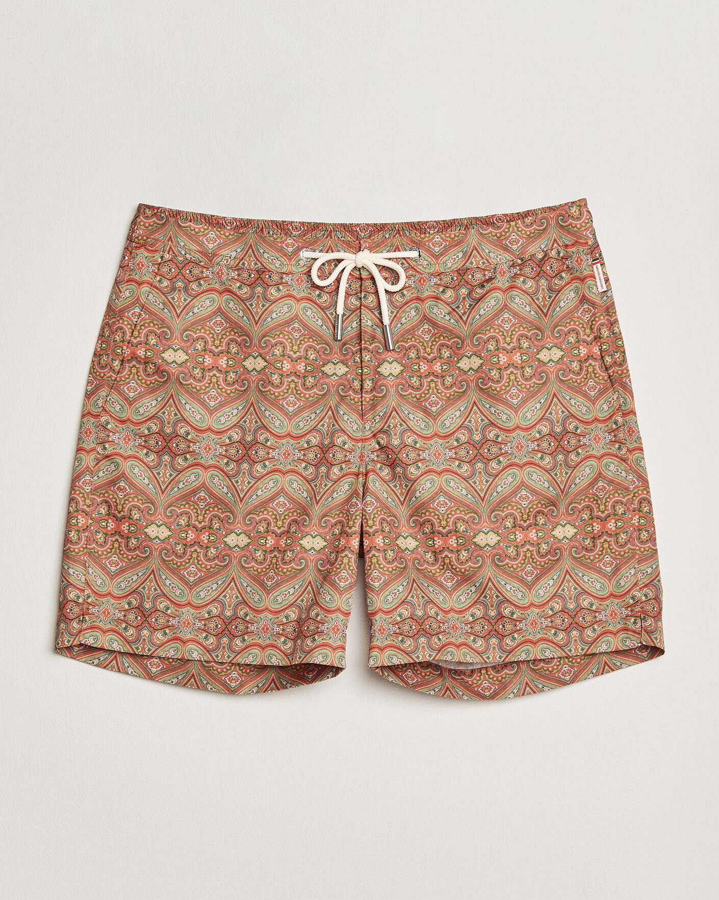 Mies | Uimahousut | Orlebar Brown | Bulldog Drawcord Carnival Swim Shorts Vermillion
