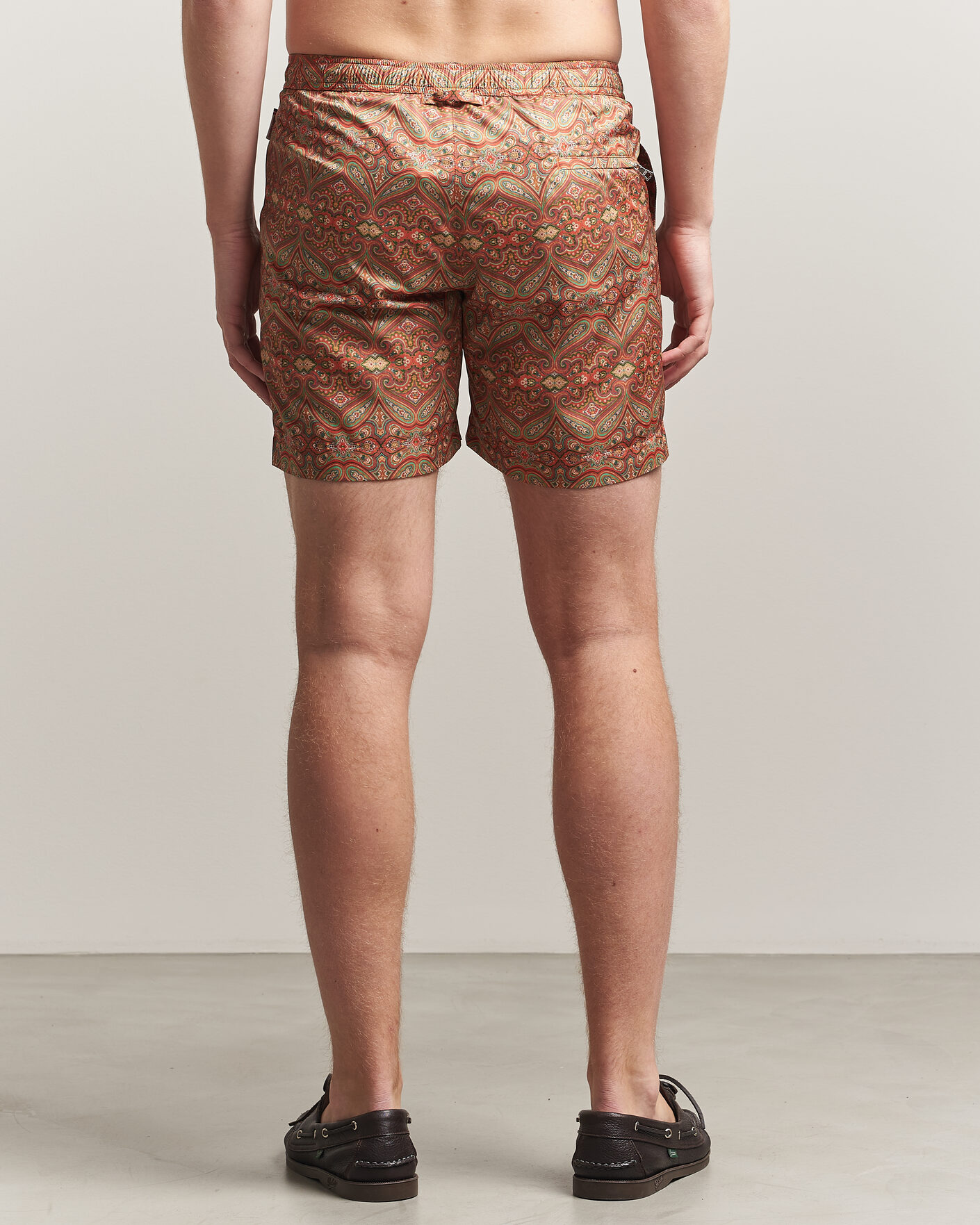 Mies | Uimahousut | Orlebar Brown | Bulldog Drawcord Carnival Swim Shorts Vermillion