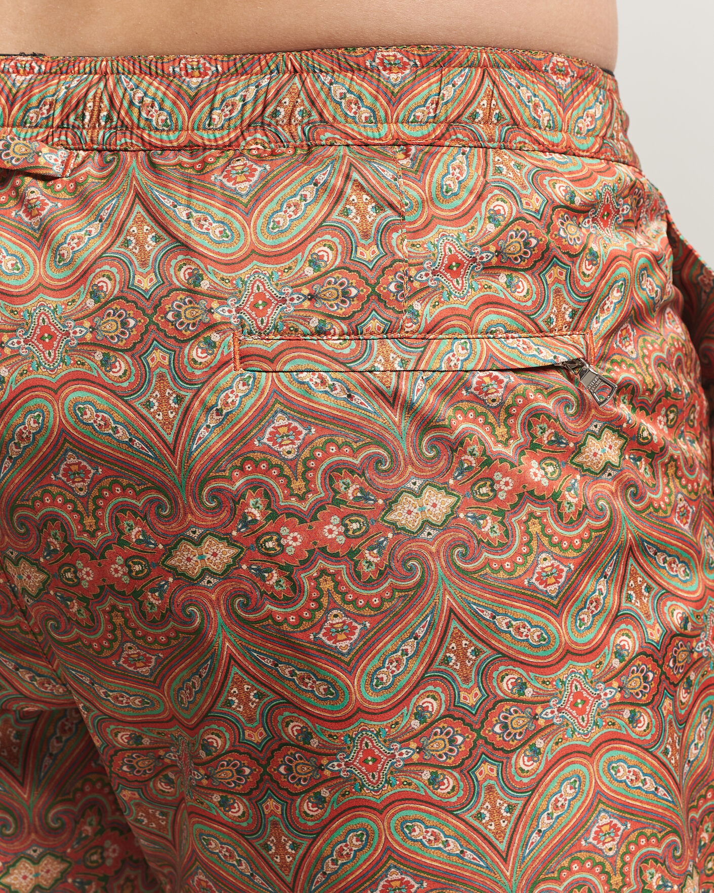 Mies | Uimahousut | Orlebar Brown | Bulldog Drawcord Carnival Swim Shorts Vermillion