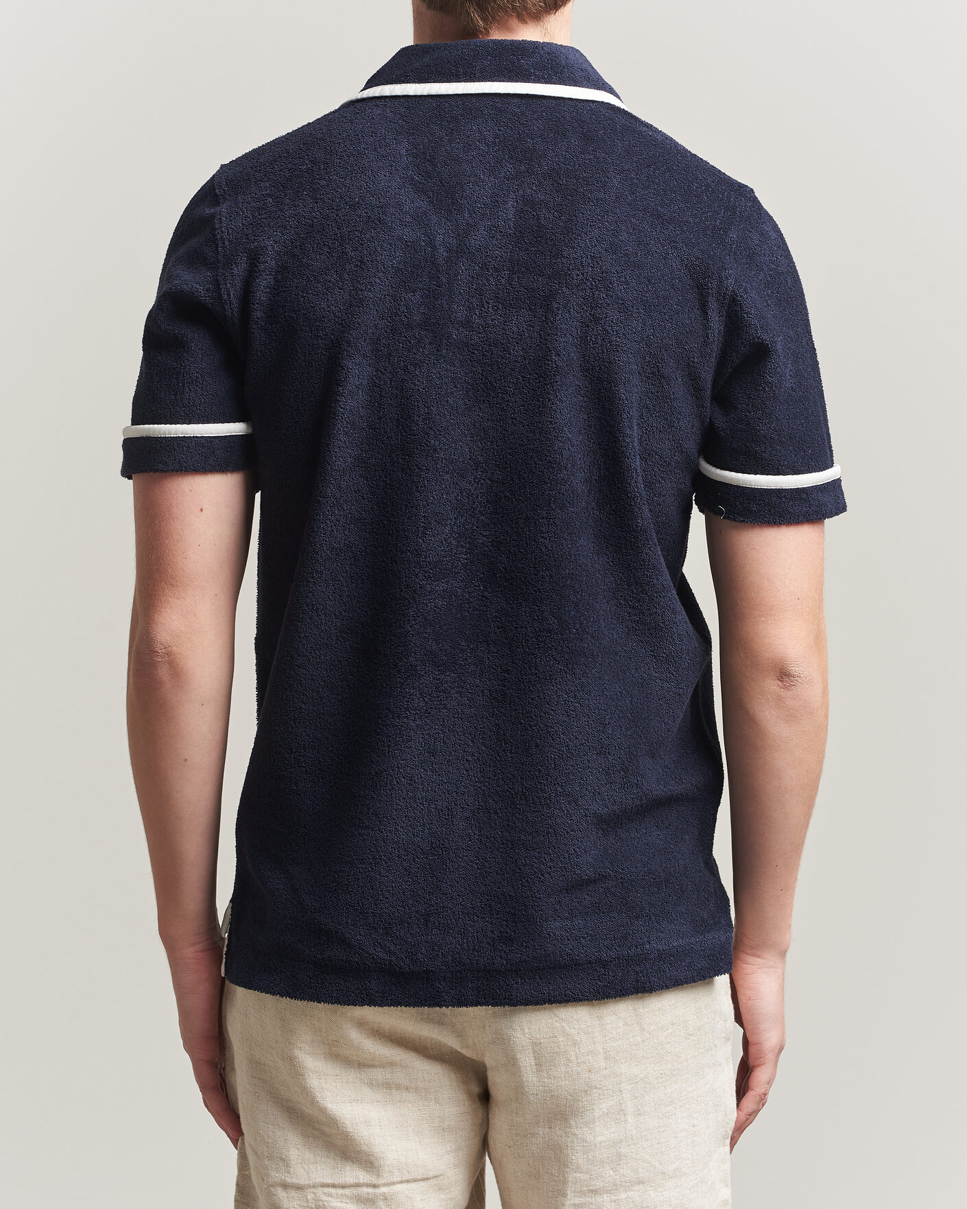 Mies | Pikeet | Orlebar Brown | Ellery Towelling Polo Night Iris