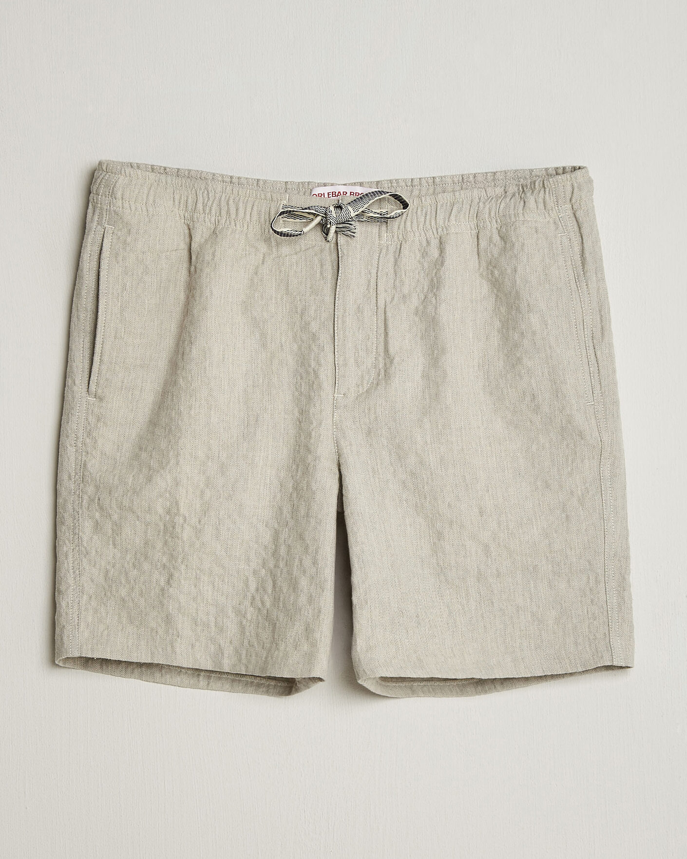 Mies | Shortsit | Orlebar Brown | Alex Sereno Herringbone Shorts Light Dijon