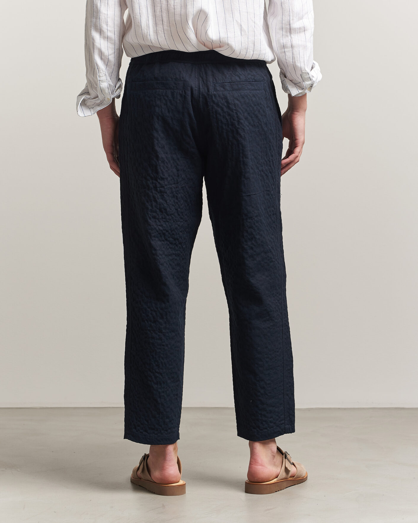 Mies | Housut | Orlebar Brown | Sonoran Sereno Herringbone Trousers Night Iris