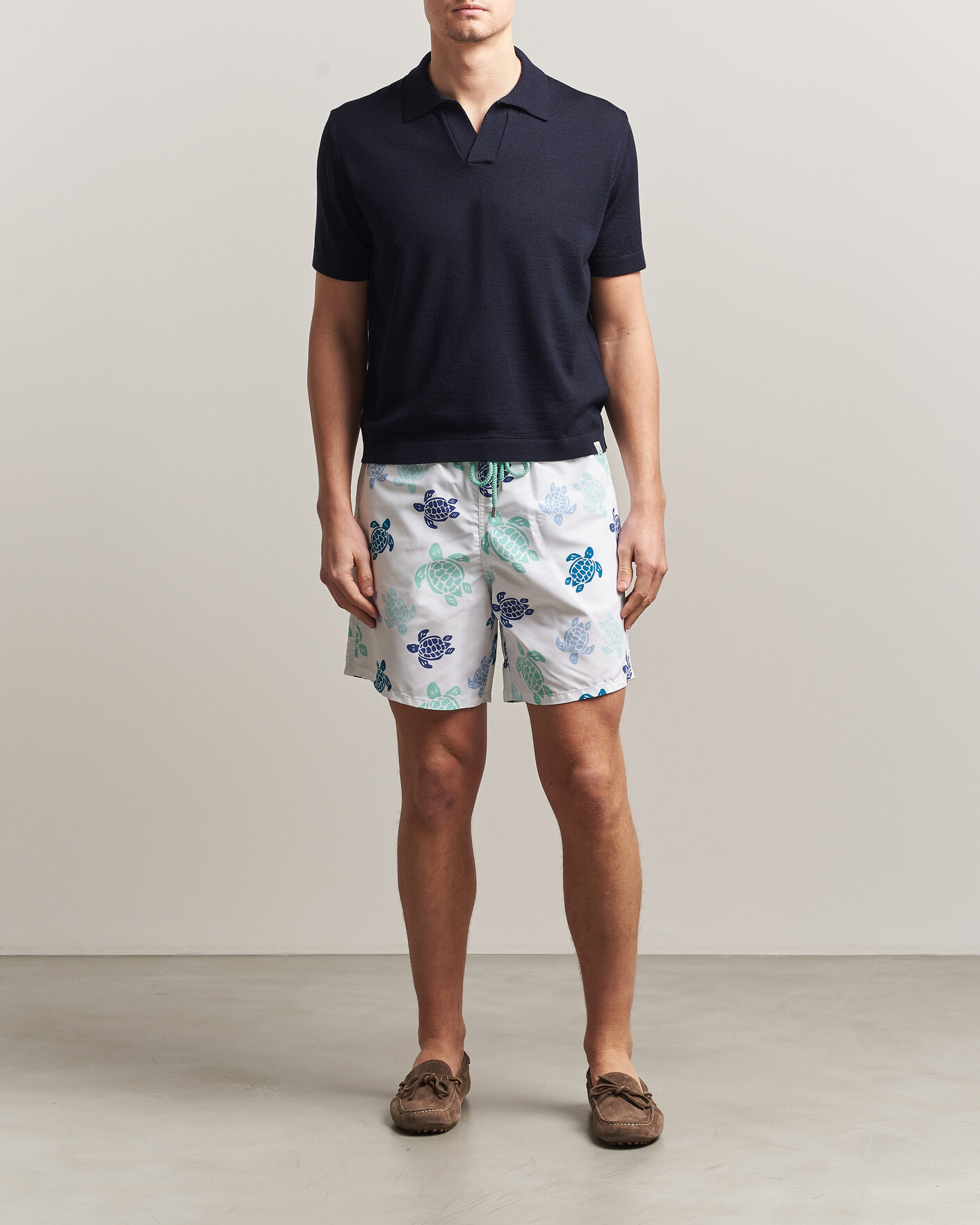 Mies | Uimahousut | Vilebrequin | Moorea Swimshorts Blanc