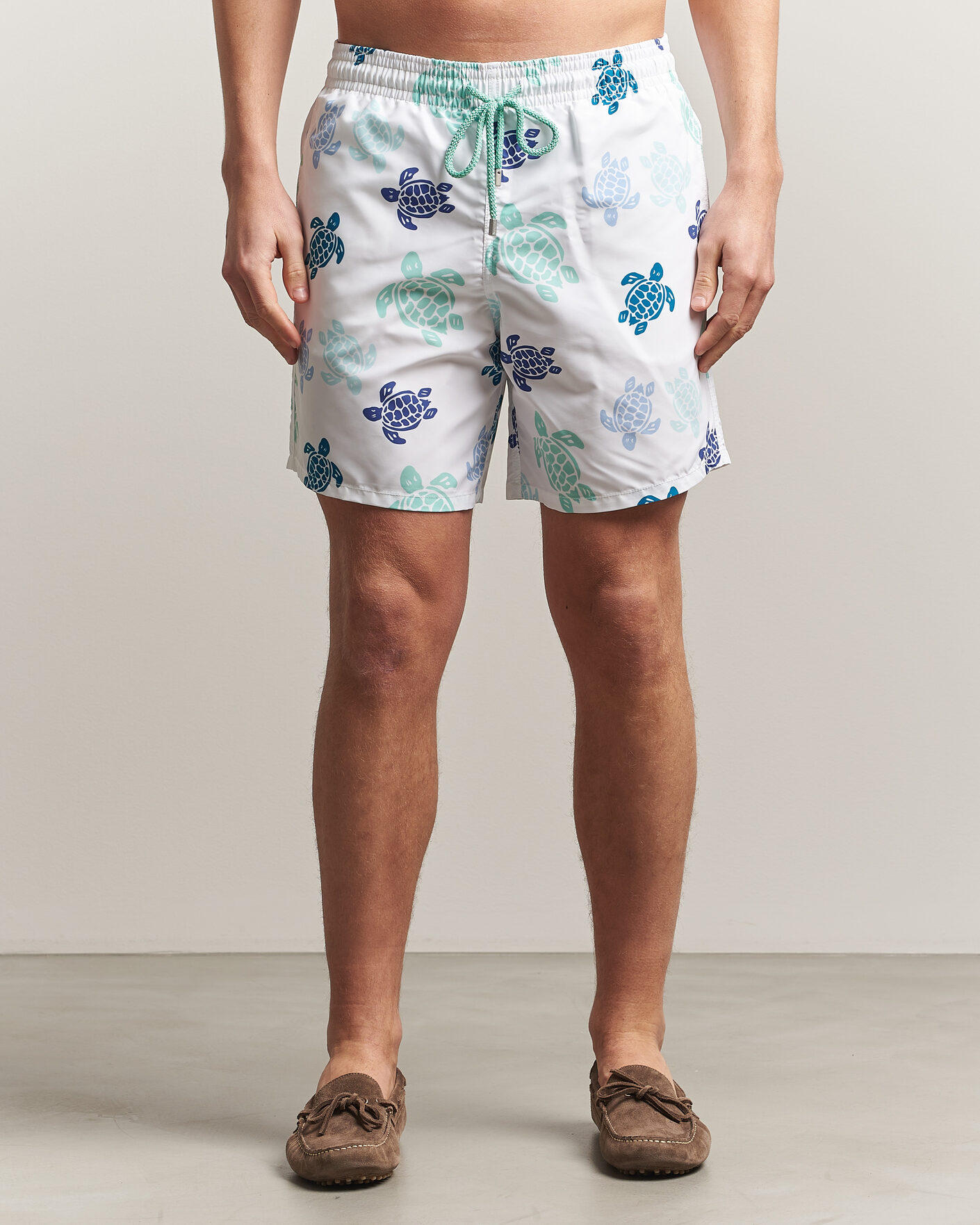 Mies | Uimahousut | Vilebrequin | Moorea Swimshorts Blanc
