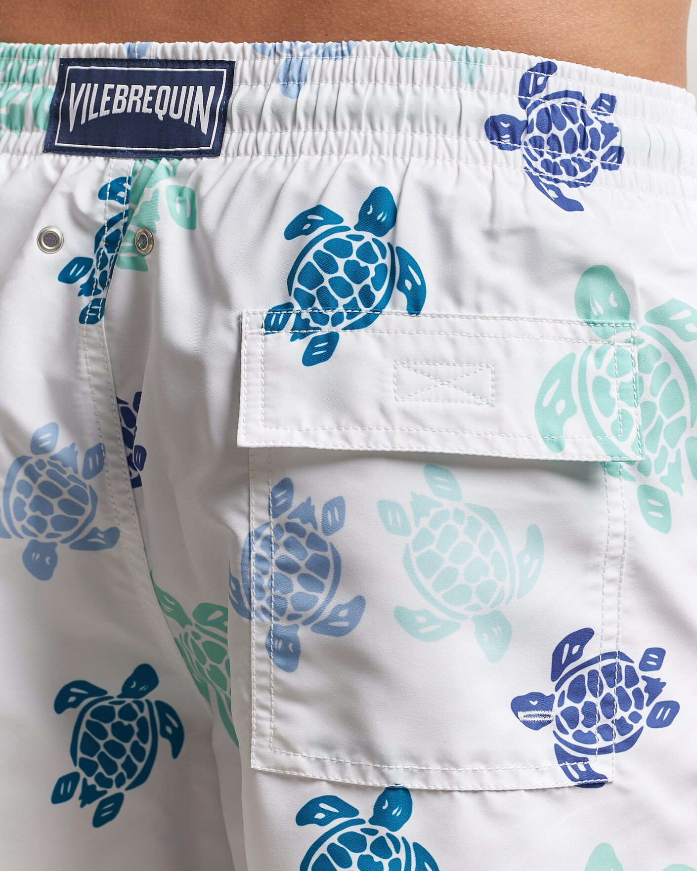 Mies | Uimahousut | Vilebrequin | Moorea Swimshorts Blanc