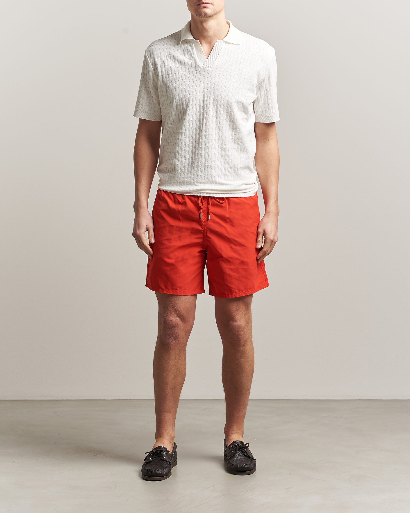 Mies | Uimahousut | Vilebrequin | Moorea Swimshorts Coquelicot