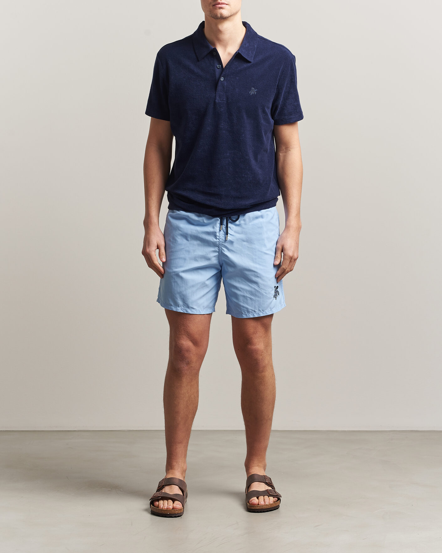 Mies | Uimahousut | Vilebrequin | Moka Swimshorts Fleur De Lin