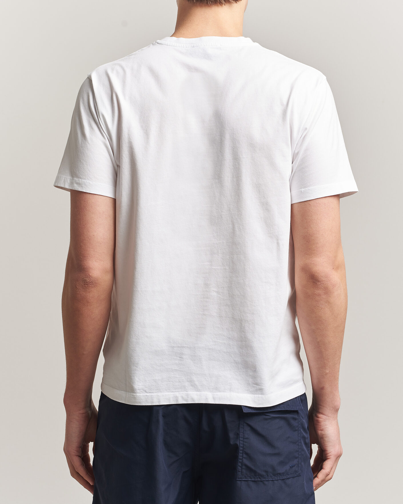Mies | T-paidat | Vilebrequin | Embroidered Crew Neck T-Shirt Blanc