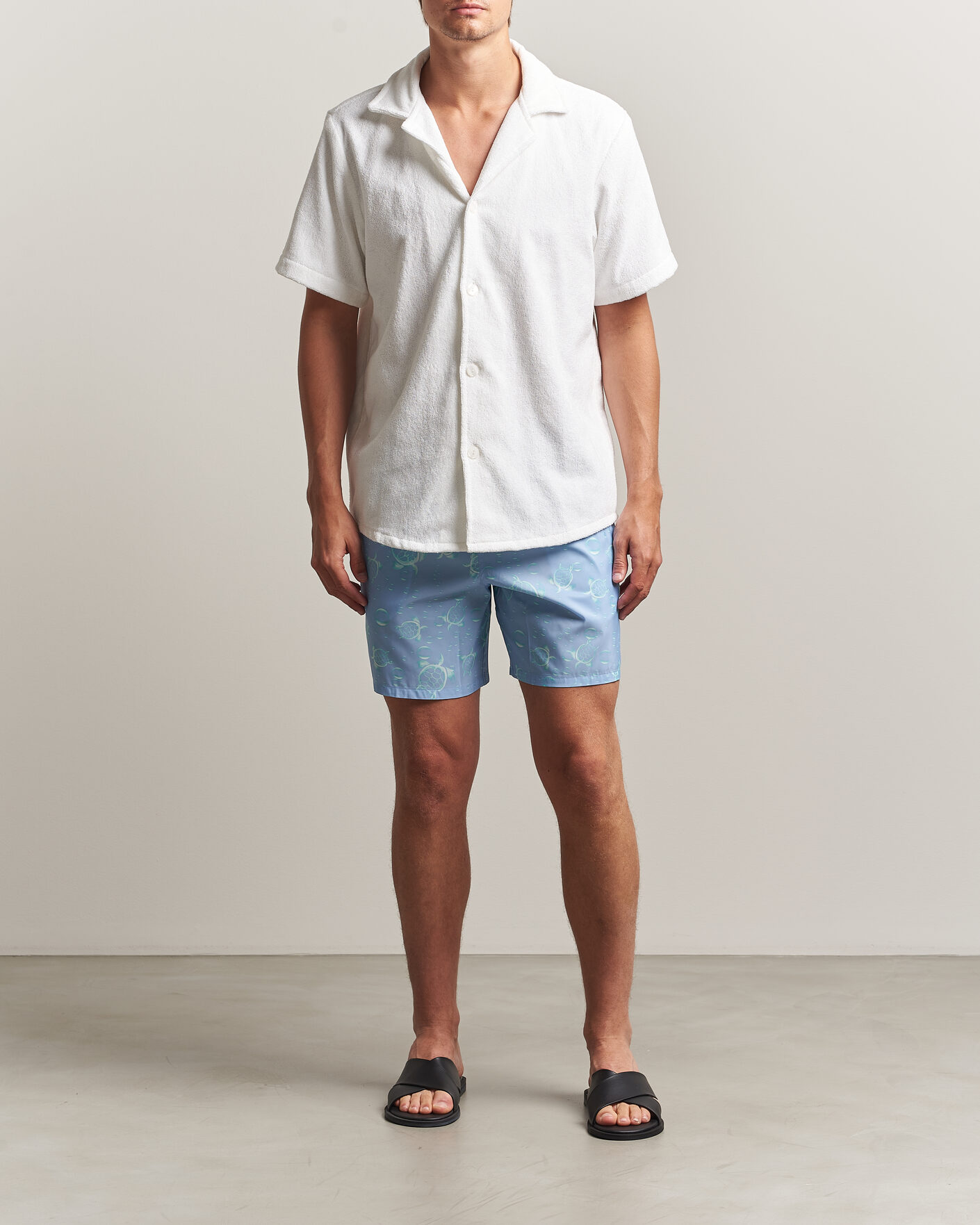 Mies | Uimahousut | Vilebrequin | Mahina Swimshorts Cloudy Blue