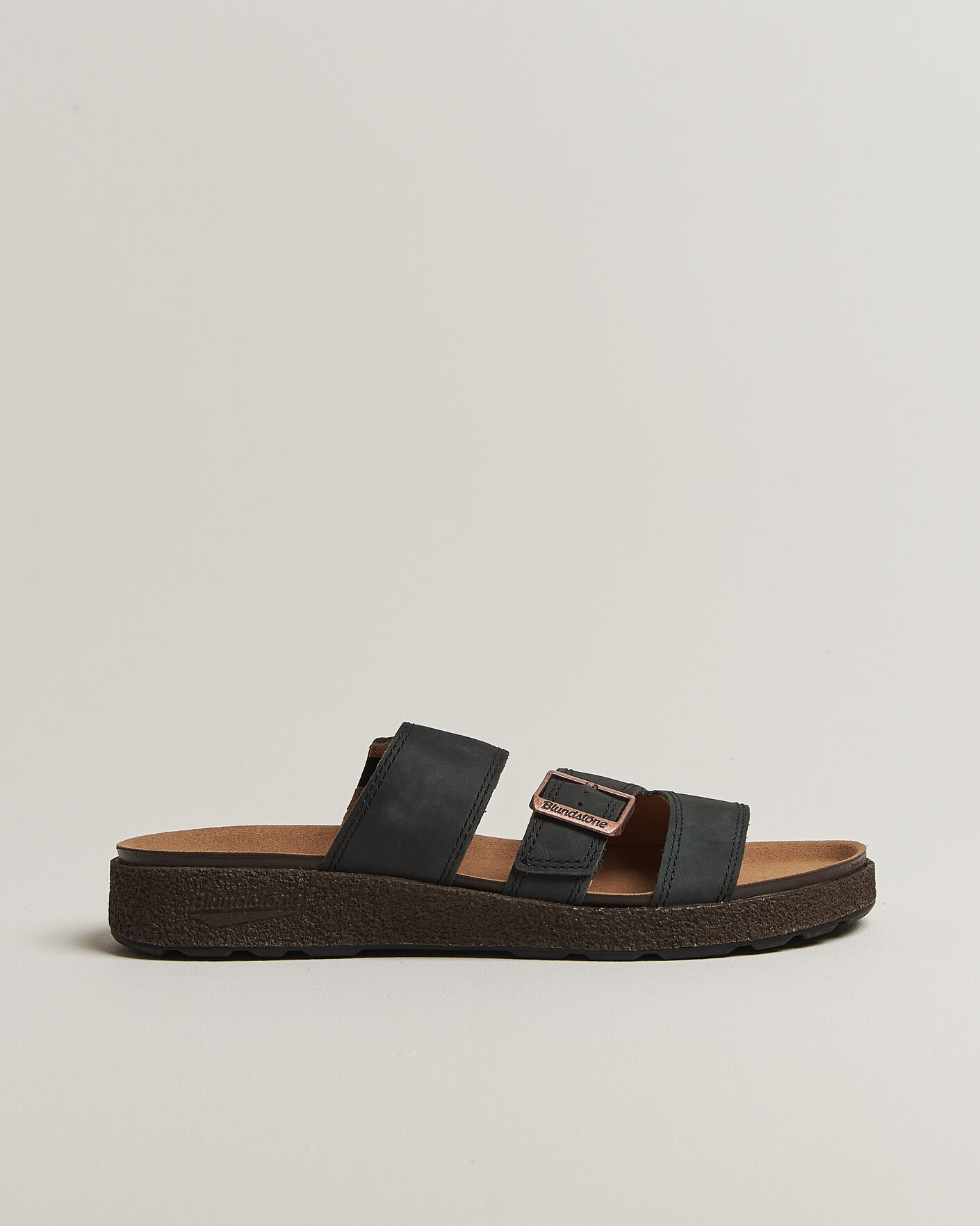 Mies | Sandaalit ja tohvelit | Blundstone | 2693 Aerocork Leather Sandal Rustic Black
