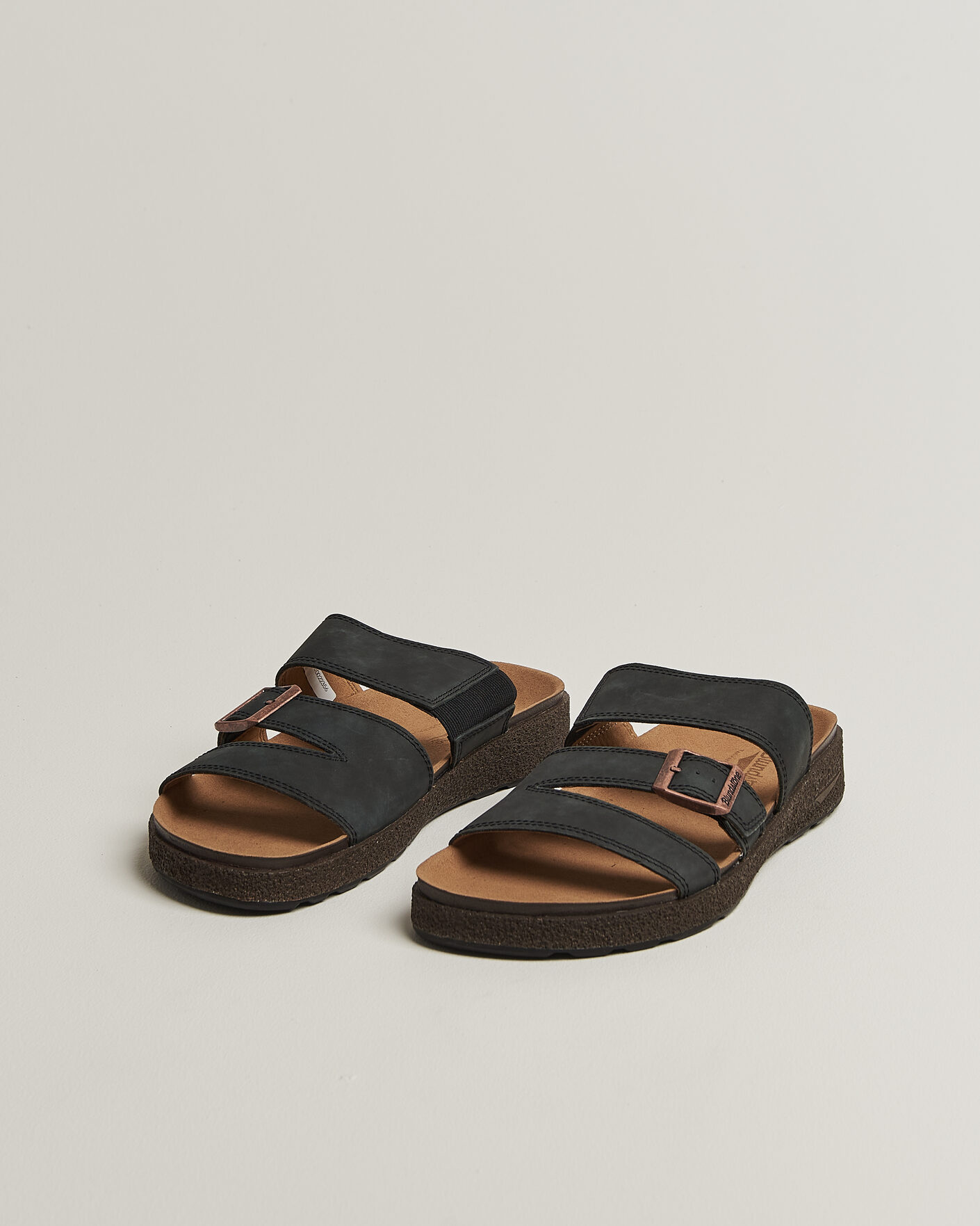 Mies | Sandaalit ja tohvelit | Blundstone | 2693 Aerocork Leather Sandal Rustic Black
