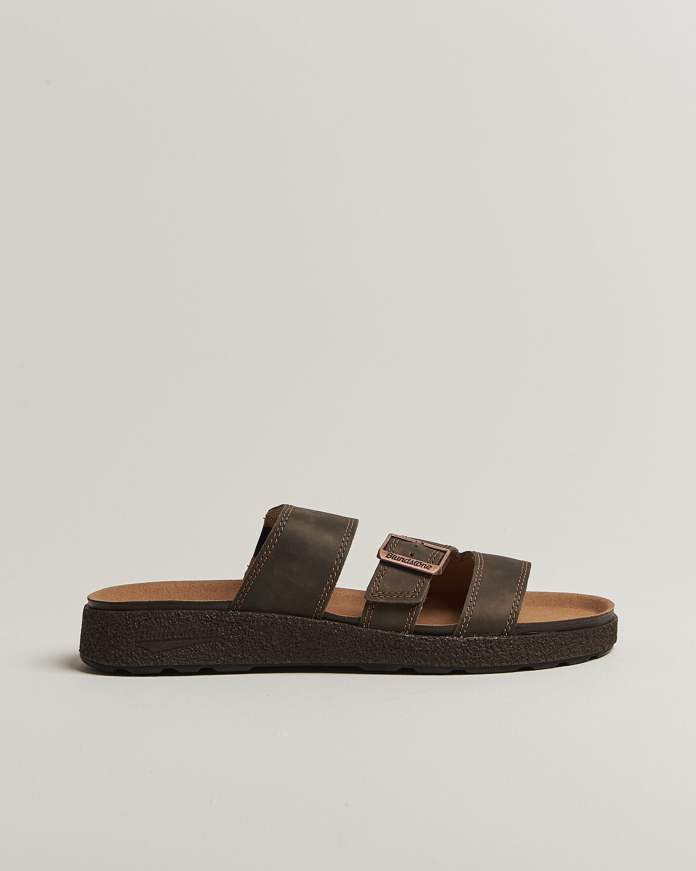 Mies | Sandaalit ja tohvelit | Blundstone | 2694 Aerocork Leather Sandal Rustic Brown