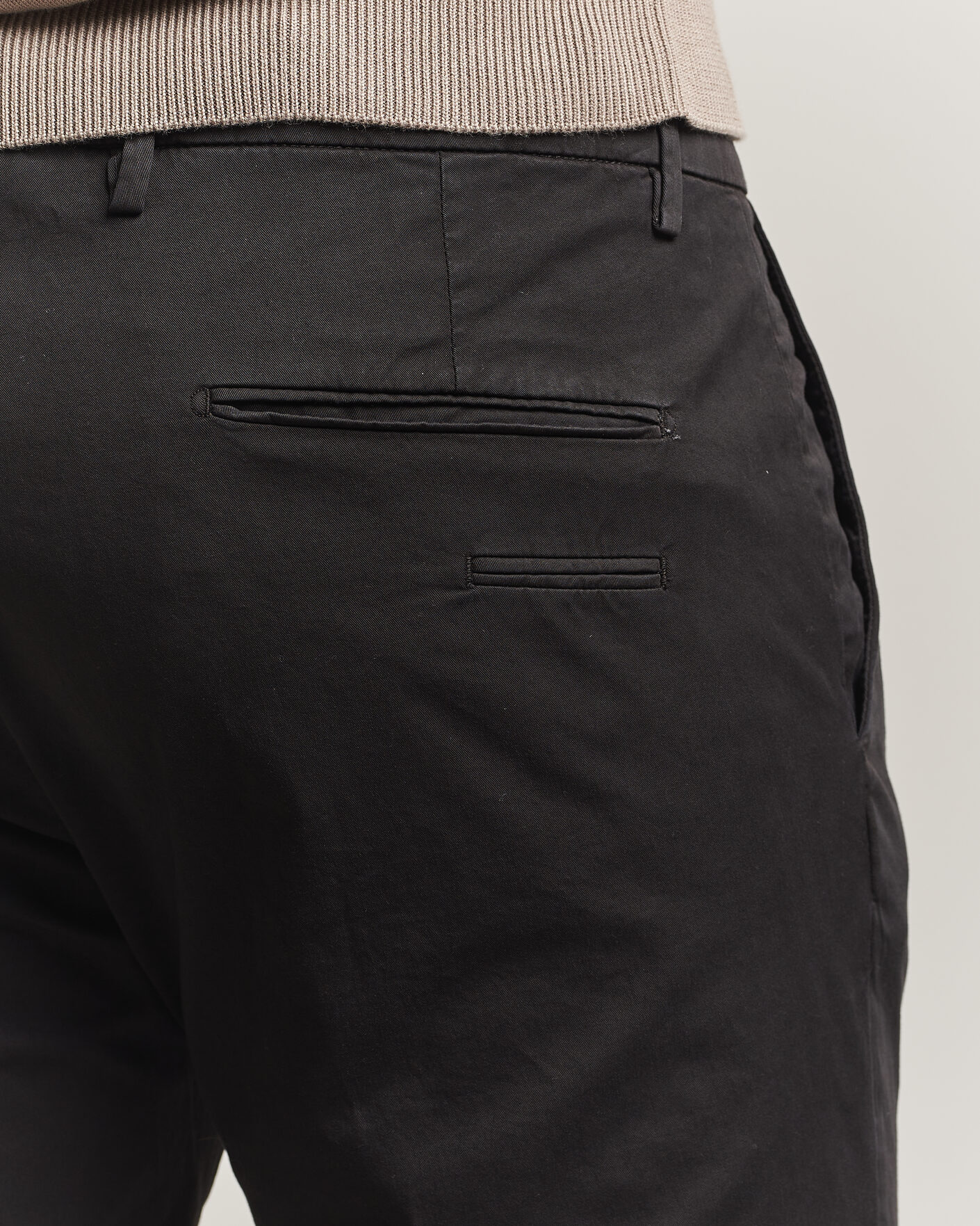 Mies | Housut | Briglia 1949 | Slim Fit Cotton Chinos Black