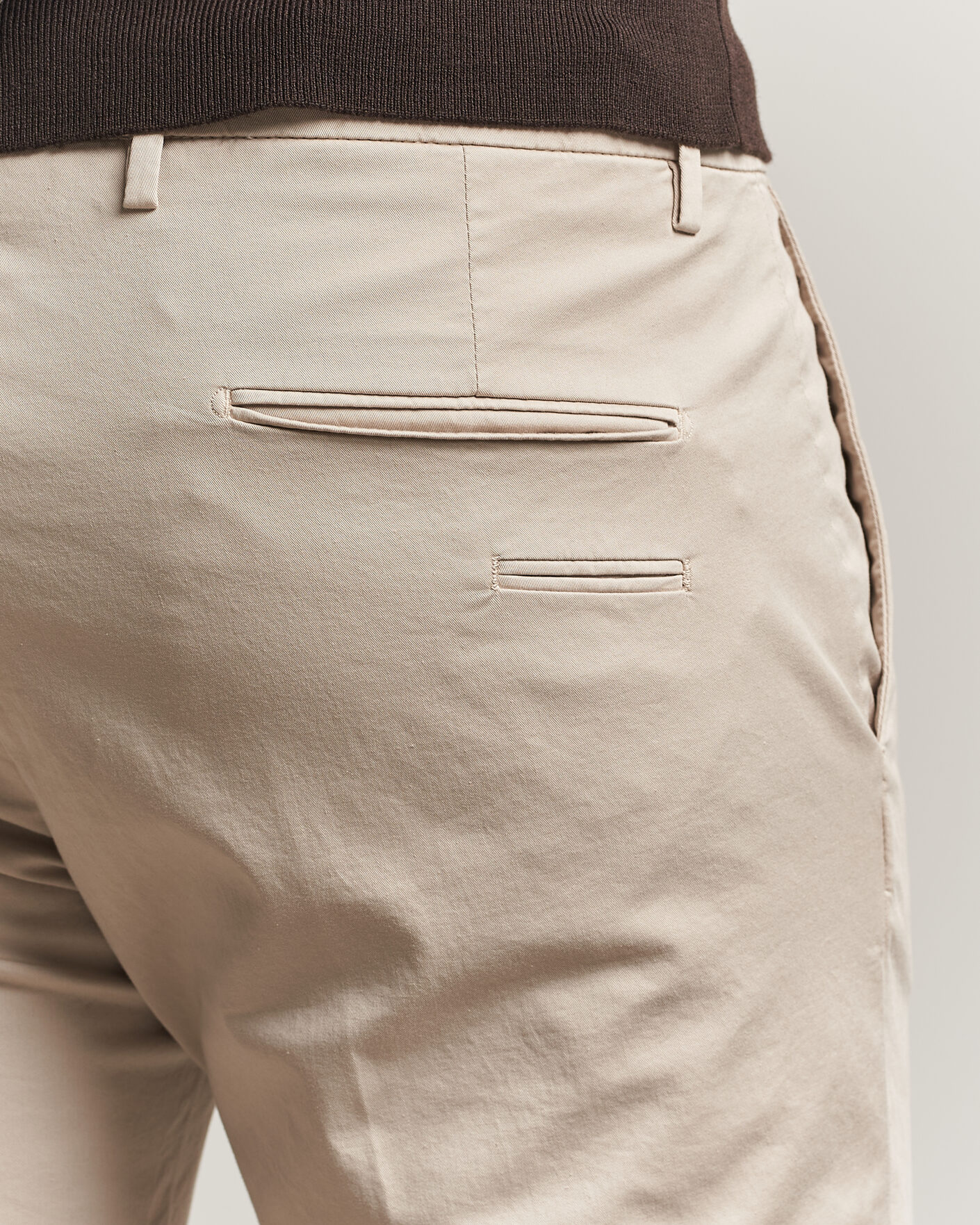 Mies | Housut | Briglia 1949 | Slim Fit Cotton Chinos Beige