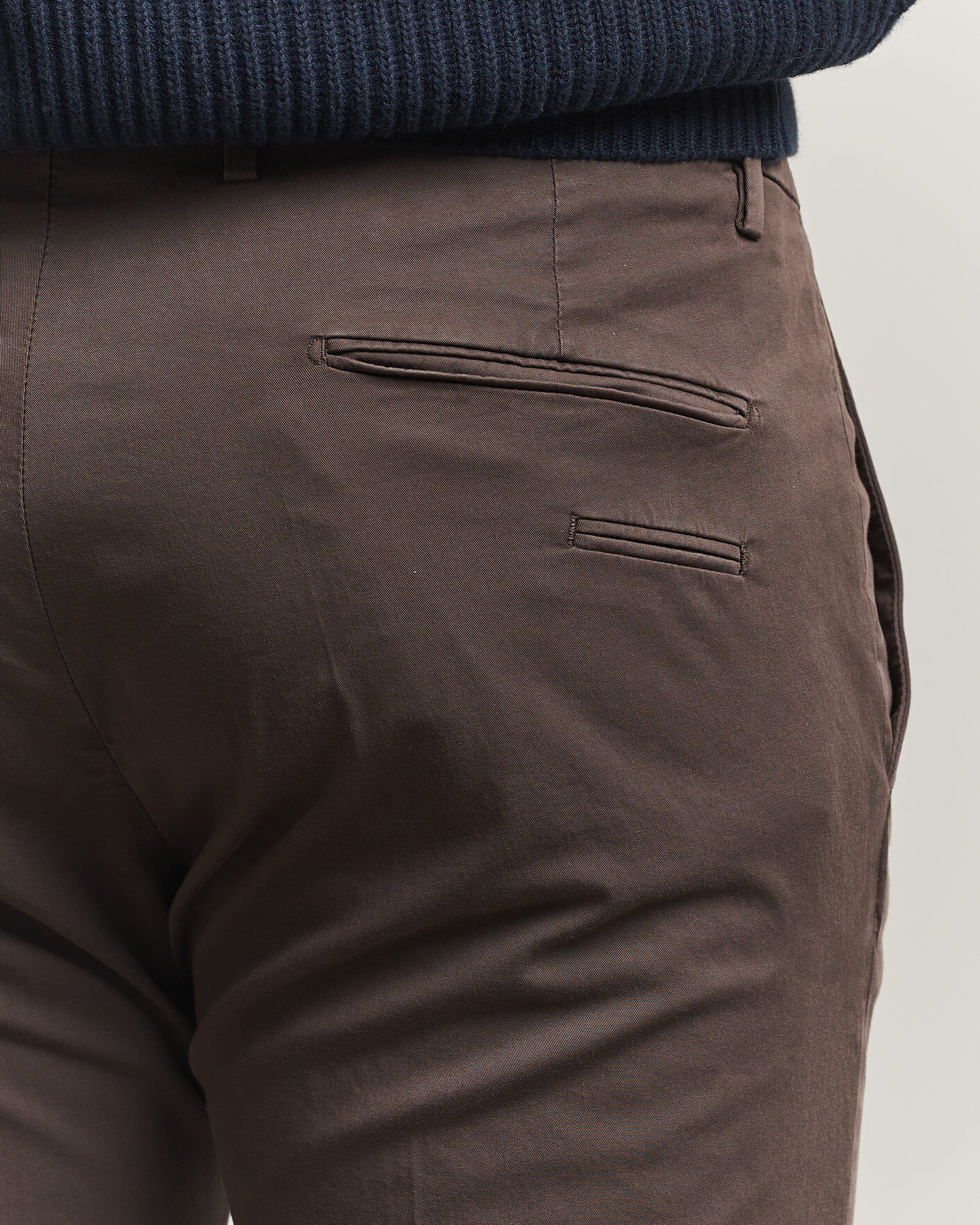 Mies | Housut | Briglia 1949 | Slim Fit Cotton Chinos Brown